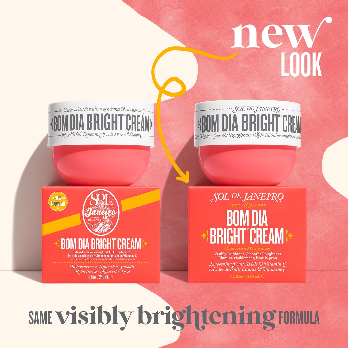 SOL DE JANEIRO Visibly Brightening and Smoothing Bom Dia AHA Body Cream