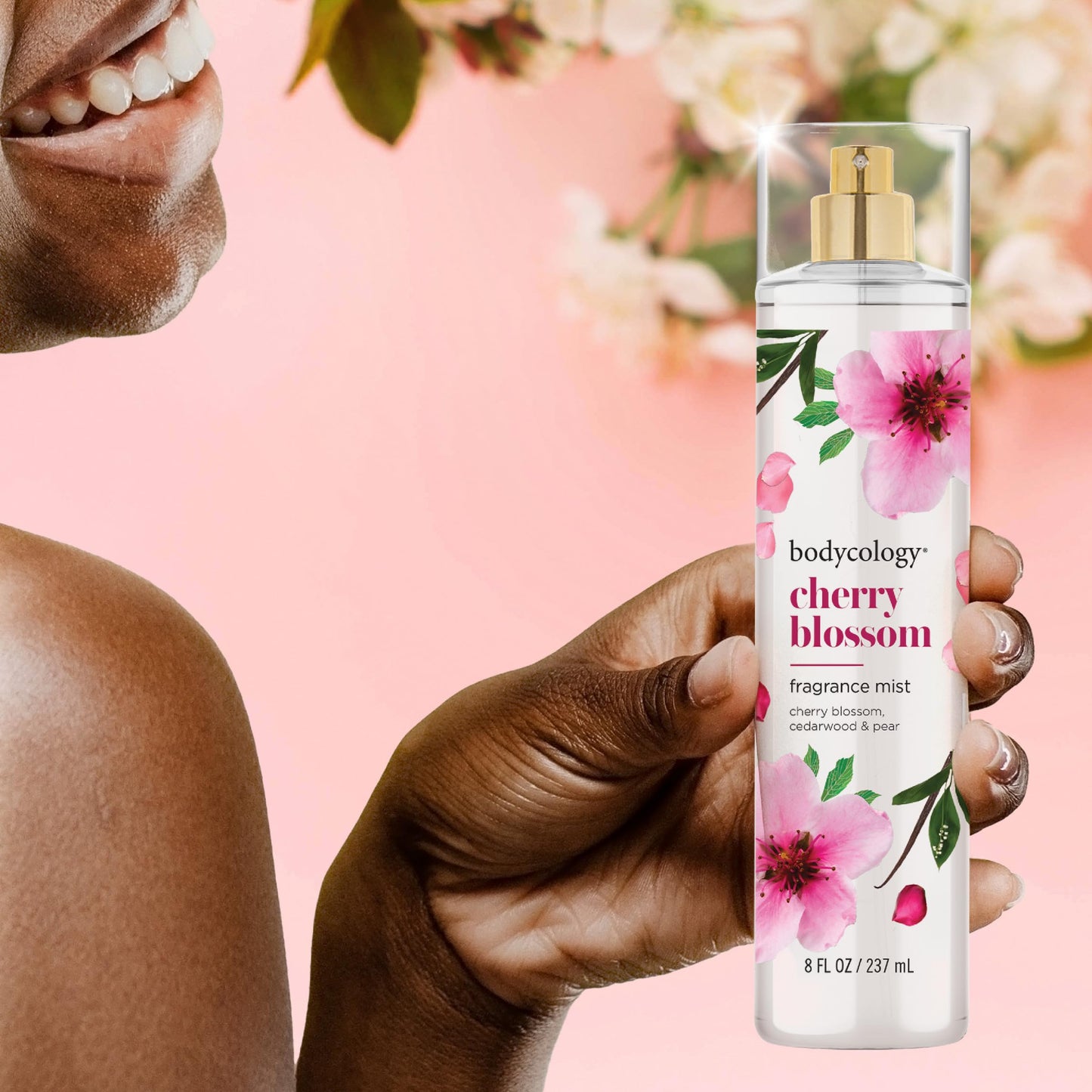 Bodycology Long-Lasting Fragrance Body Mist, Strawberry Cheesecake, 8 fl oz