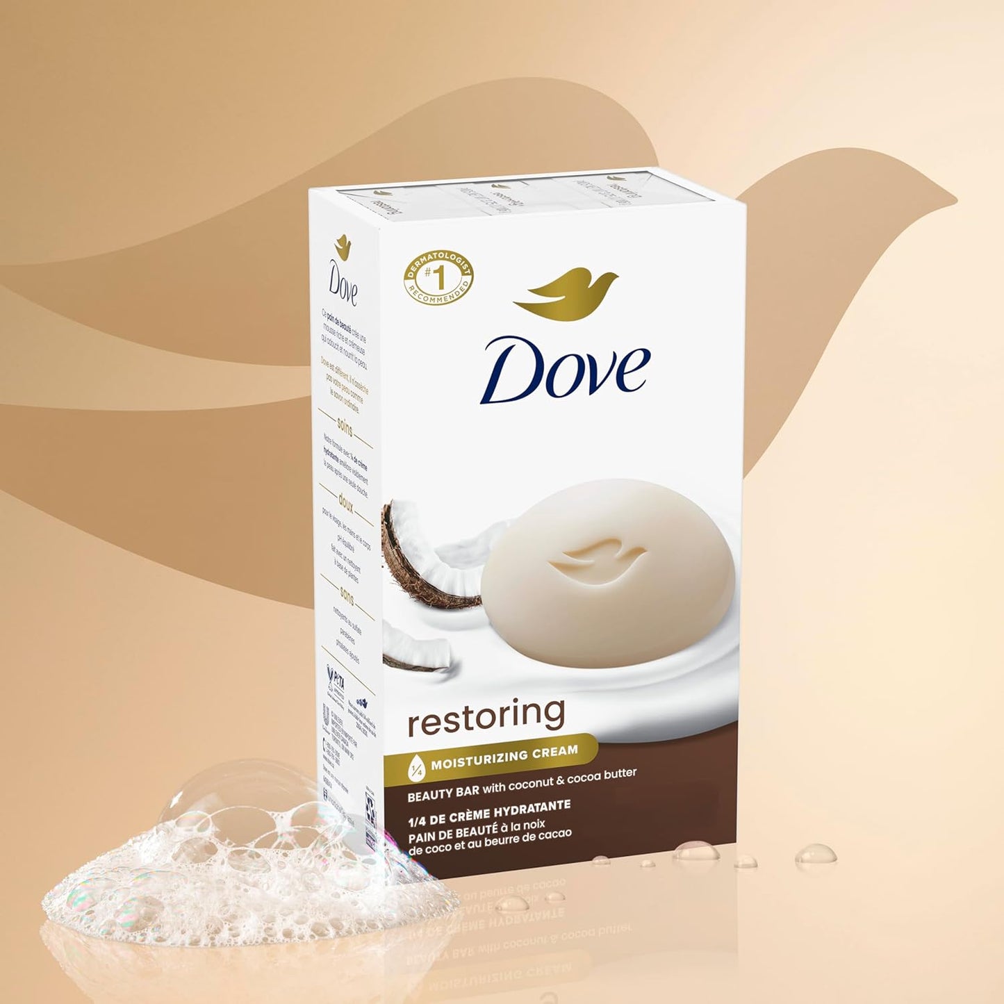 Dove Bar Soap 6 Count Dragon Fruit for Deep Nourishment for Calm, Replenished Skin 3.75 oz