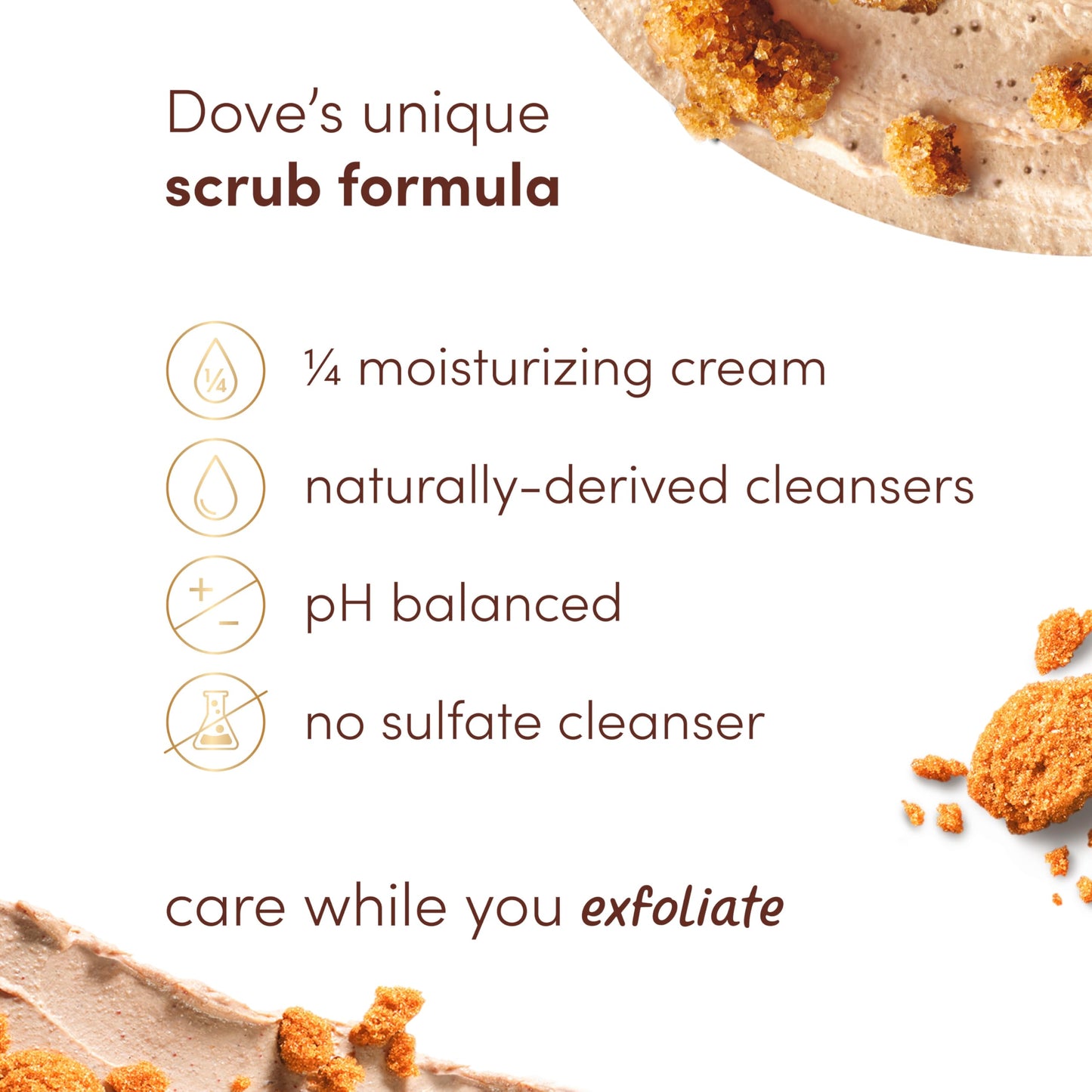 Dove Body Scrub Dragon Fruit & Coconut Cream Body Scrub Exfoliates and Deeply Nourishes for Smooth, Radiant Skin 15 oz