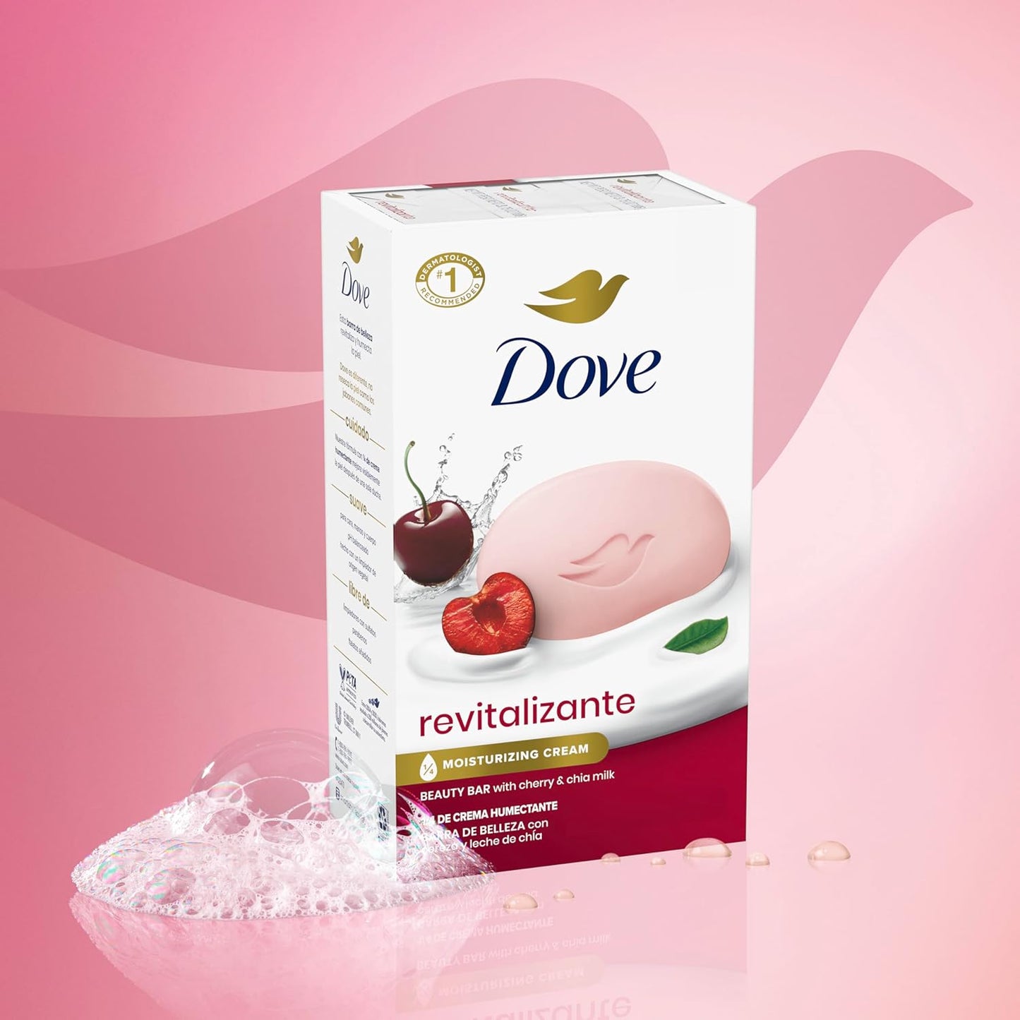 Dove Bar Soap 6 Count Dragon Fruit for Deep Nourishment for Calm, Replenished Skin 3.75 oz
