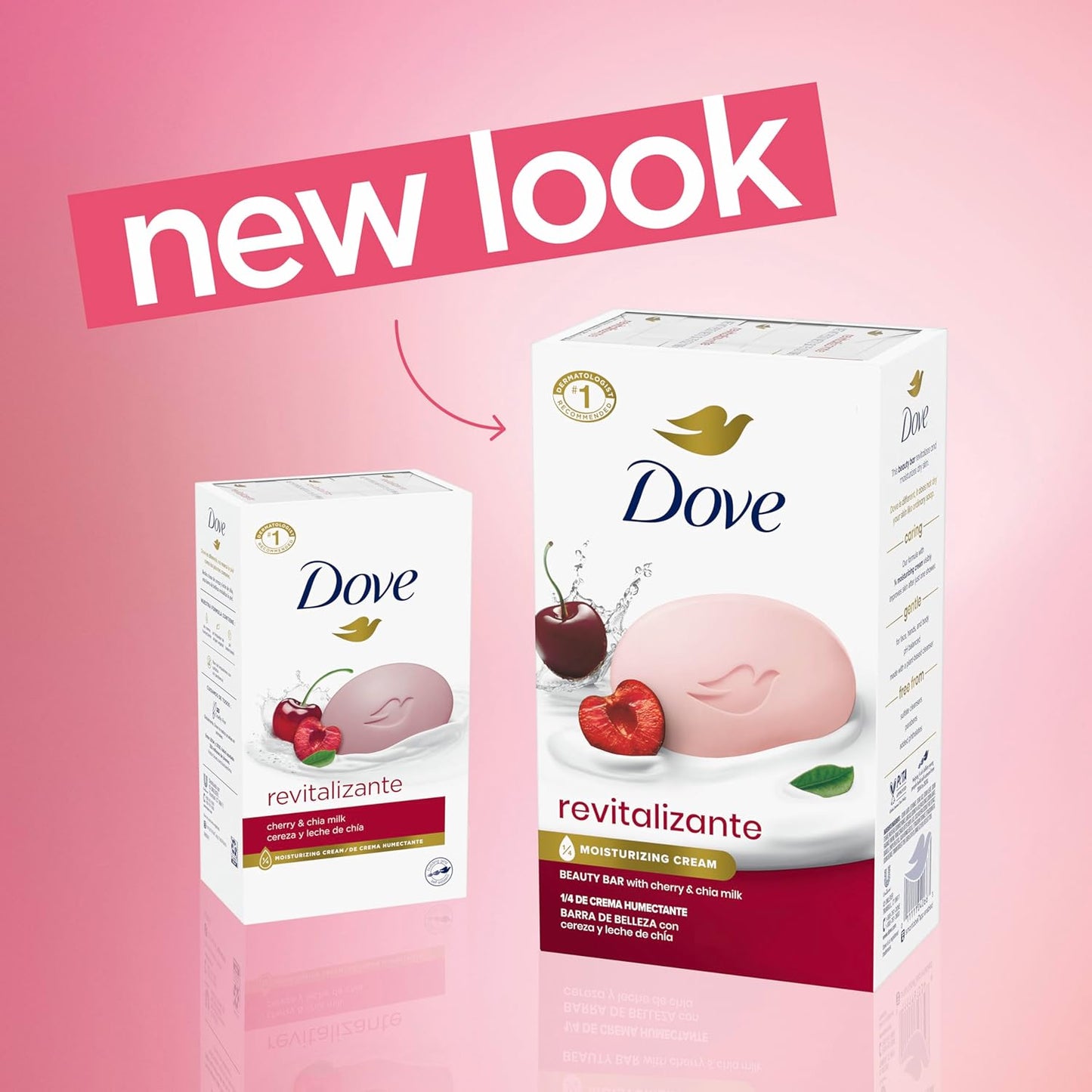 Dove Bar Soap 6 Count Dragon Fruit for Deep Nourishment for Calm, Replenished Skin 3.75 oz