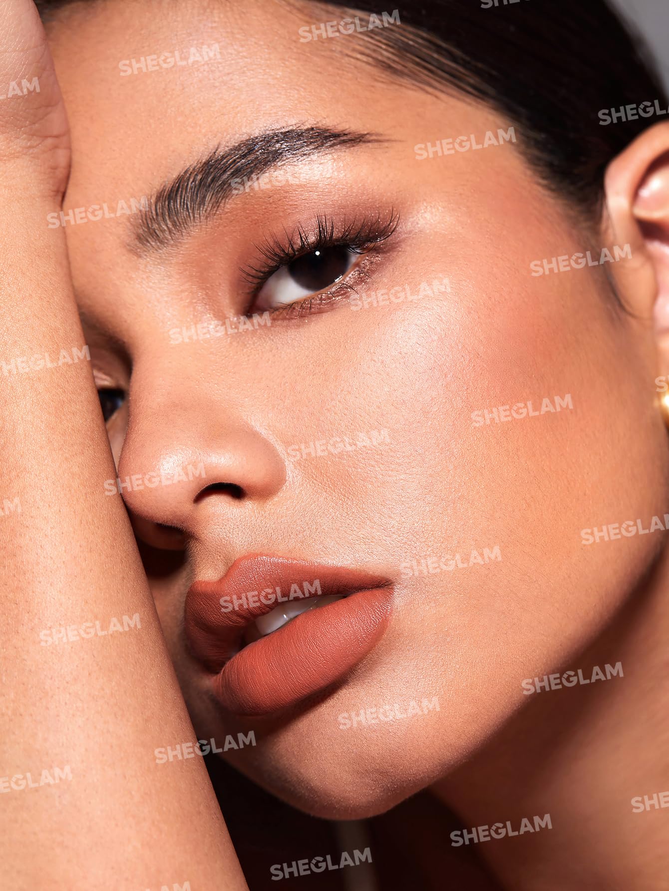SHEGLAM Lip Liner Creamy Matte Pencil High Pigment Not Easy to Fade Silky Smooth Matte Contour Tint Lip Makeup-Neutral