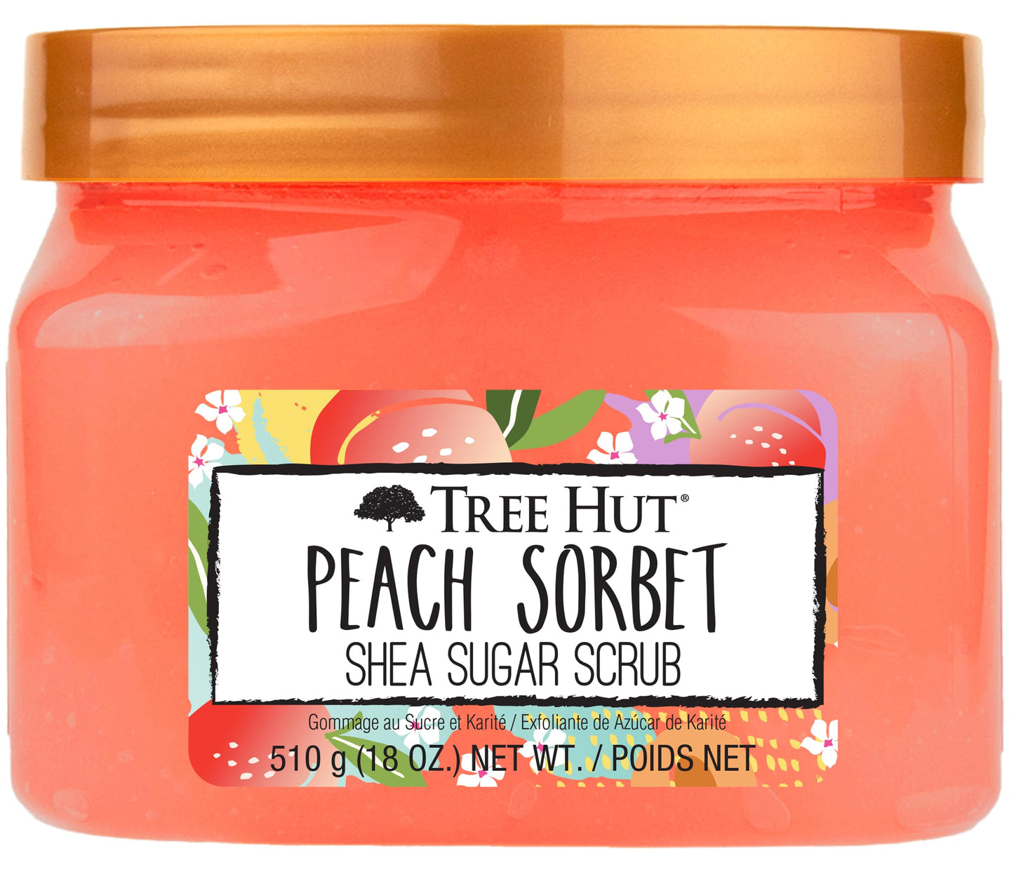 Tree Hut Shea Sugar Scrub - Watermelon - 18 oz - Exfoliating Body Scrub for Smooth, Glowing Skin - Made with Real Sugar and Shea Butter