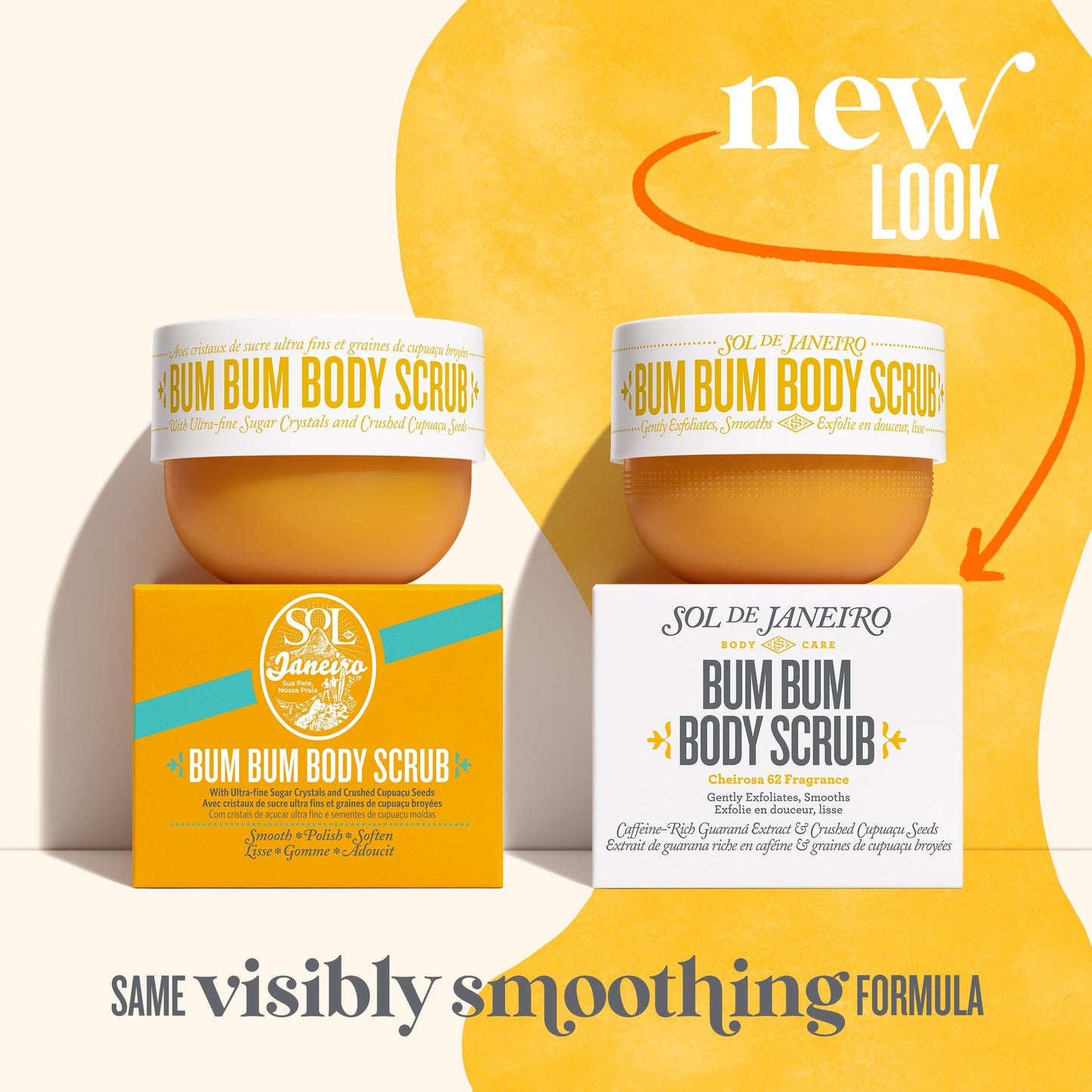 Sol de Janeiro Bum Bum Body Scrub | Exfloiating Body Scrub | 220g/7.8 oz.