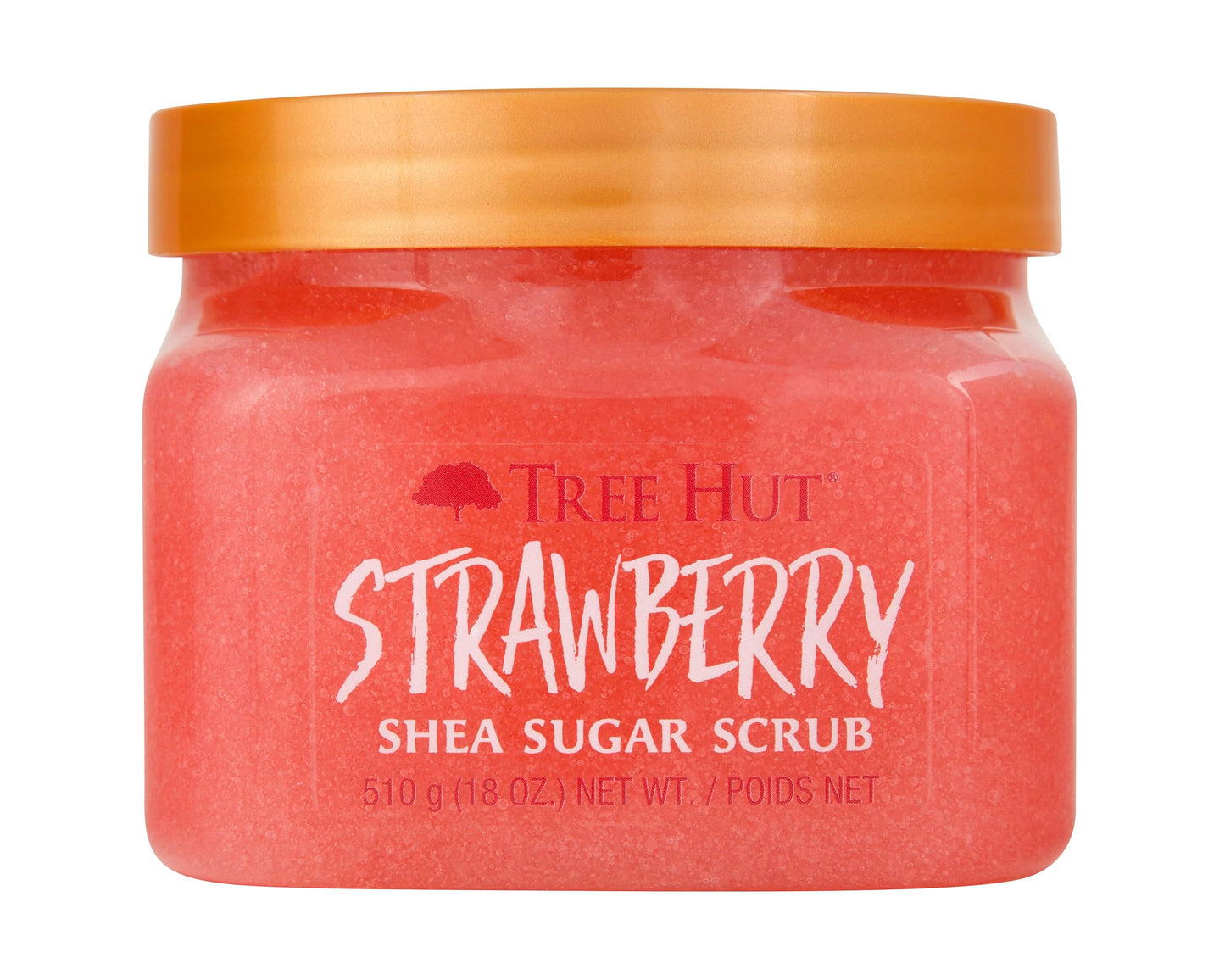 Tree Hut Shea Sugar Scrub - Watermelon - 18 oz - Exfoliating Body Scrub for Smooth, Glowing Skin - Made with Real Sugar and Shea Butter