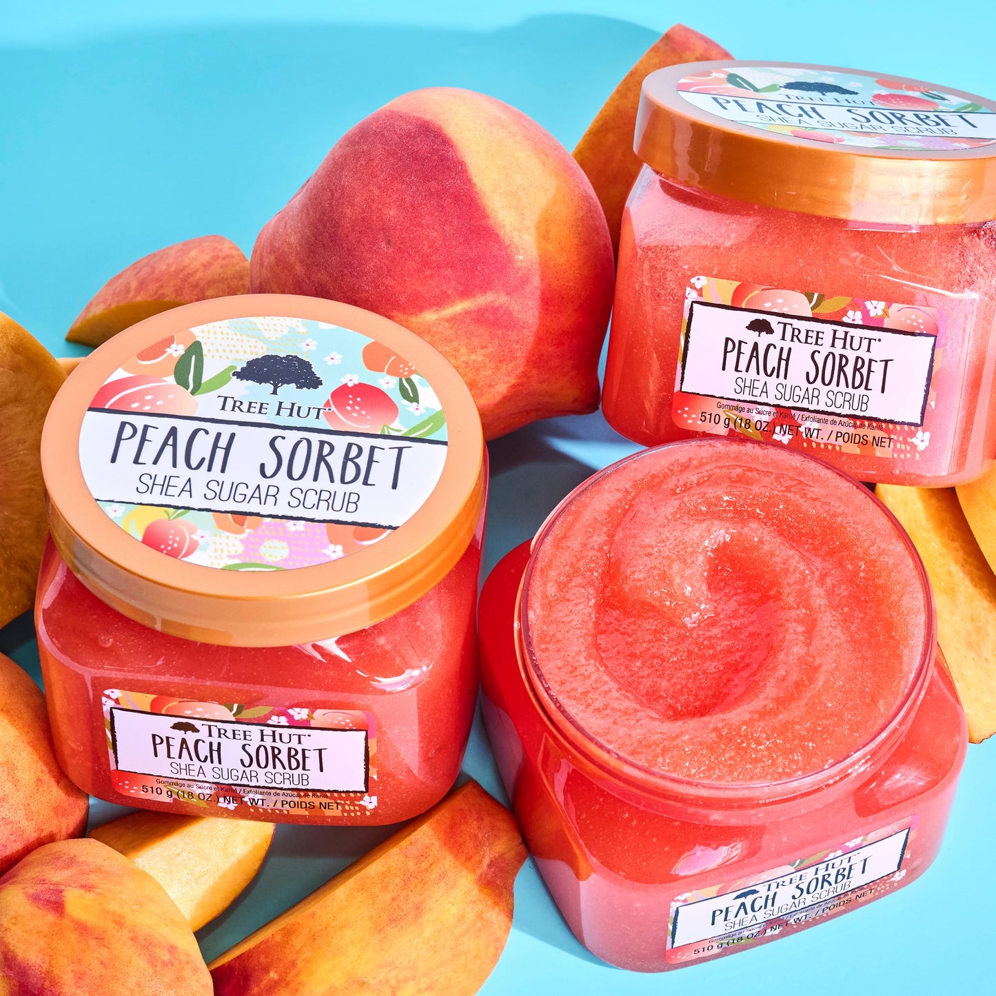 Tree Hut Shea Sugar Scrub - Watermelon - 18 oz - Exfoliating Body Scrub for Smooth, Glowing Skin - Made with Real Sugar and Shea Butter