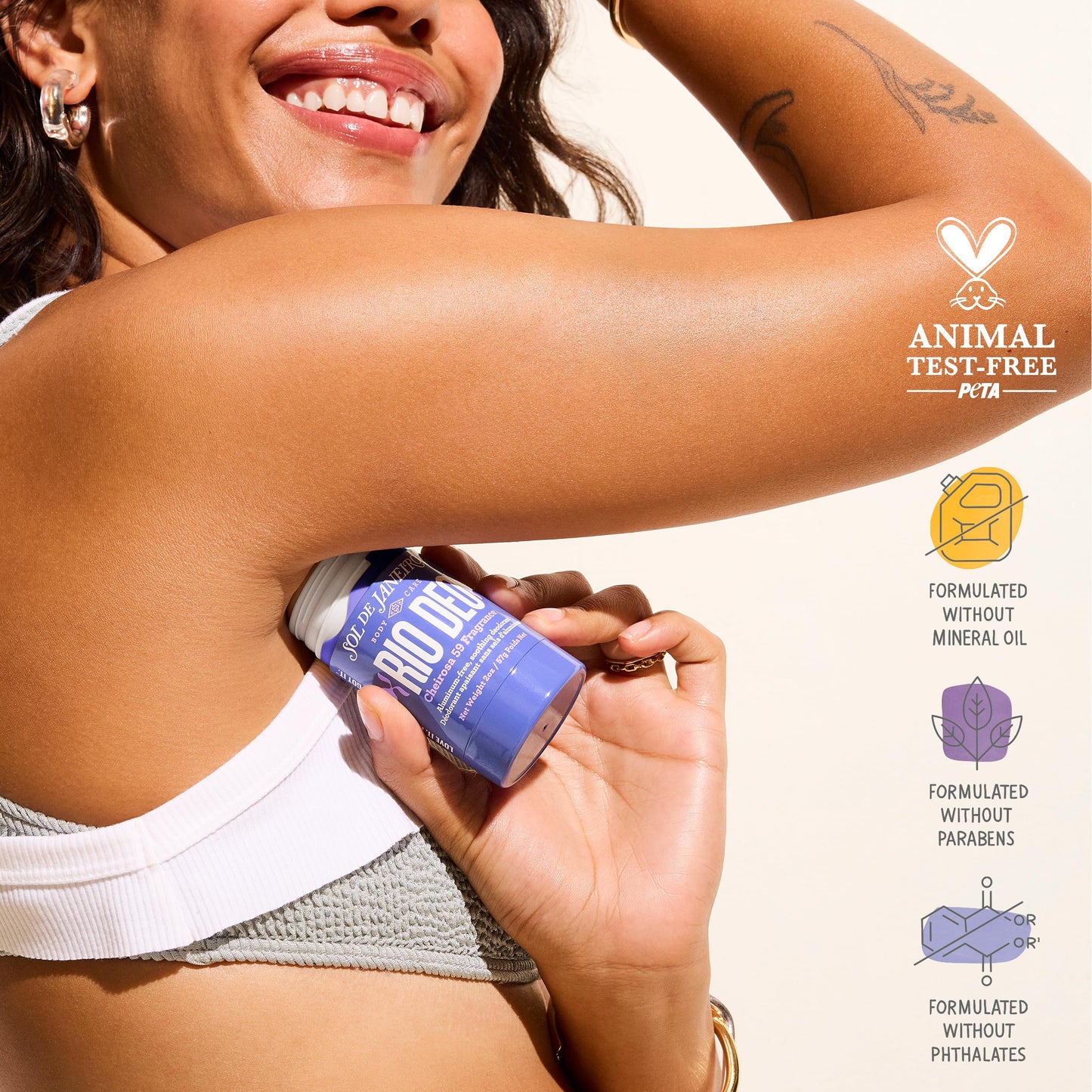 Sol de Janeiro Rio Deo Refillable Aluminum Free Deodorant