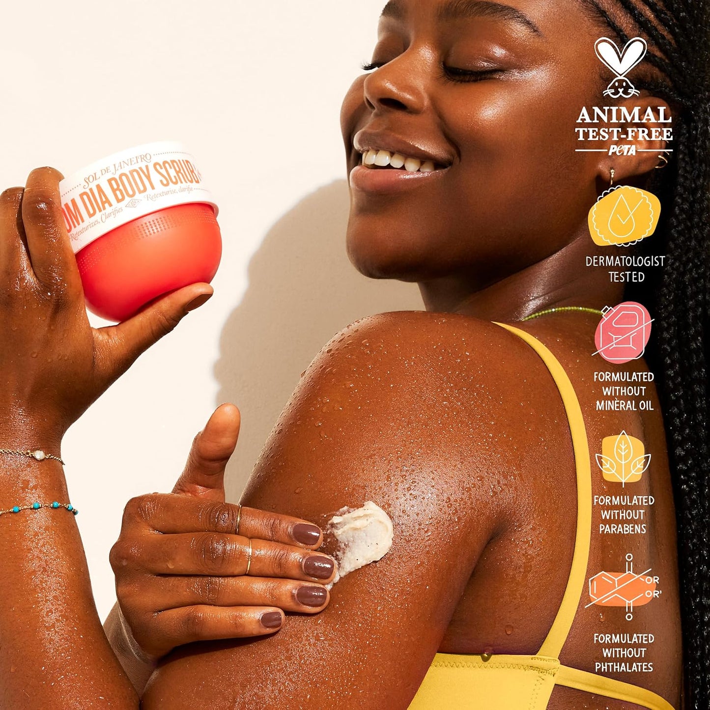 Sol de Janeiro Bom Dia Bright Body Scrub 220g/7.8 oz.