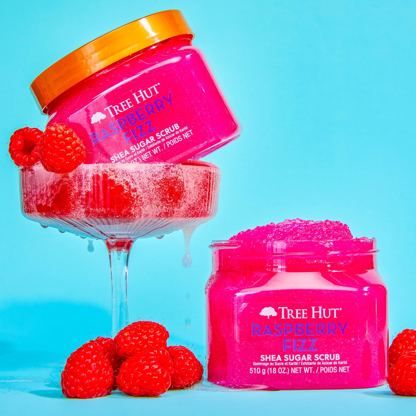 Tree Hut Shea Sugar Scrub - Watermelon - 18 oz - Exfoliating Body Scrub for Smooth, Glowing Skin - Made with Real Sugar and Shea Butter