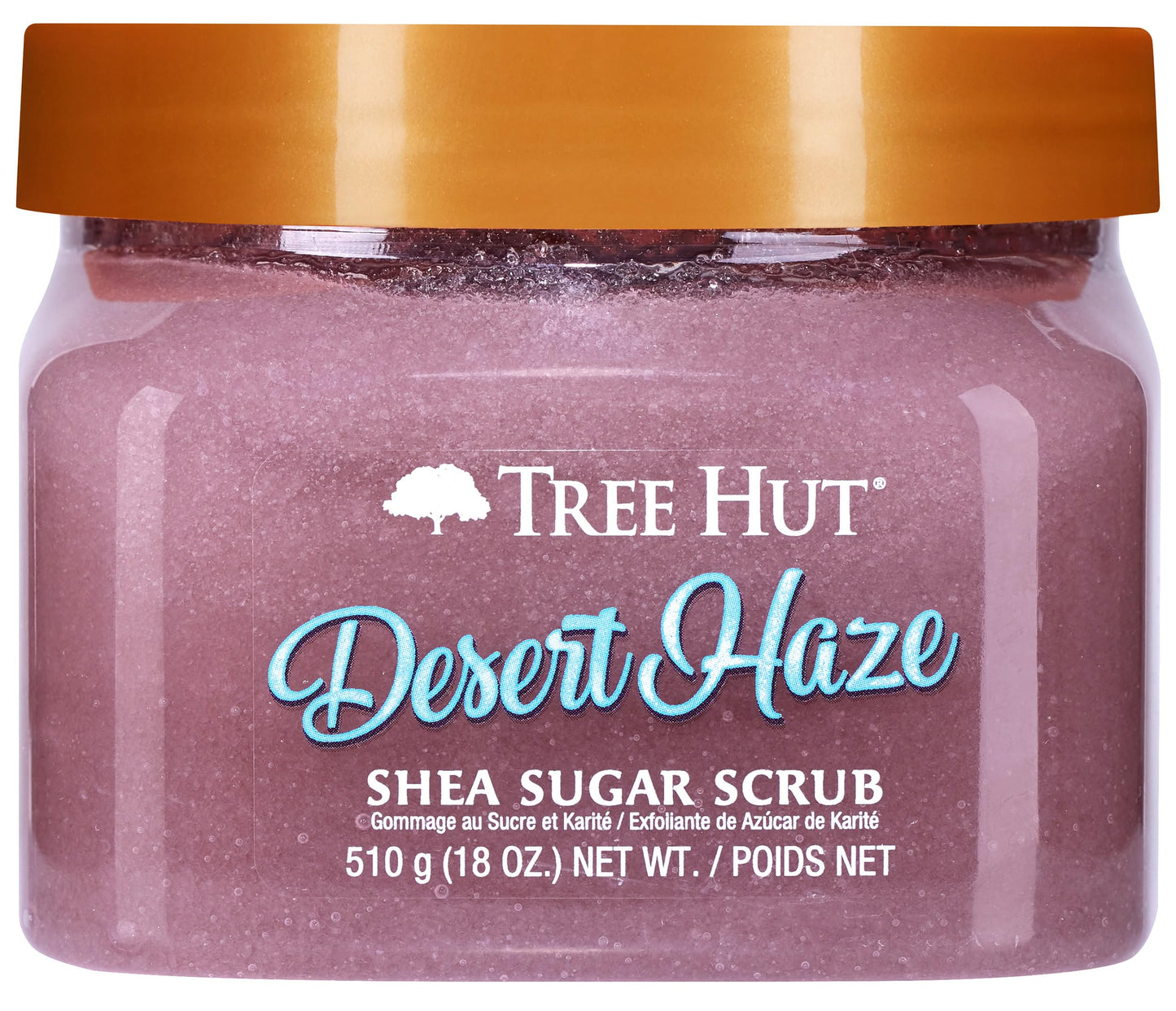 Tree Hut Moroccan Rose Shea Sugar Scrub | Exfoliating Body Scrub Removes Dead, Dry Skin for a Soft & Hydrated Feel | Nourishing Essential Body Care | 18 fl oz.