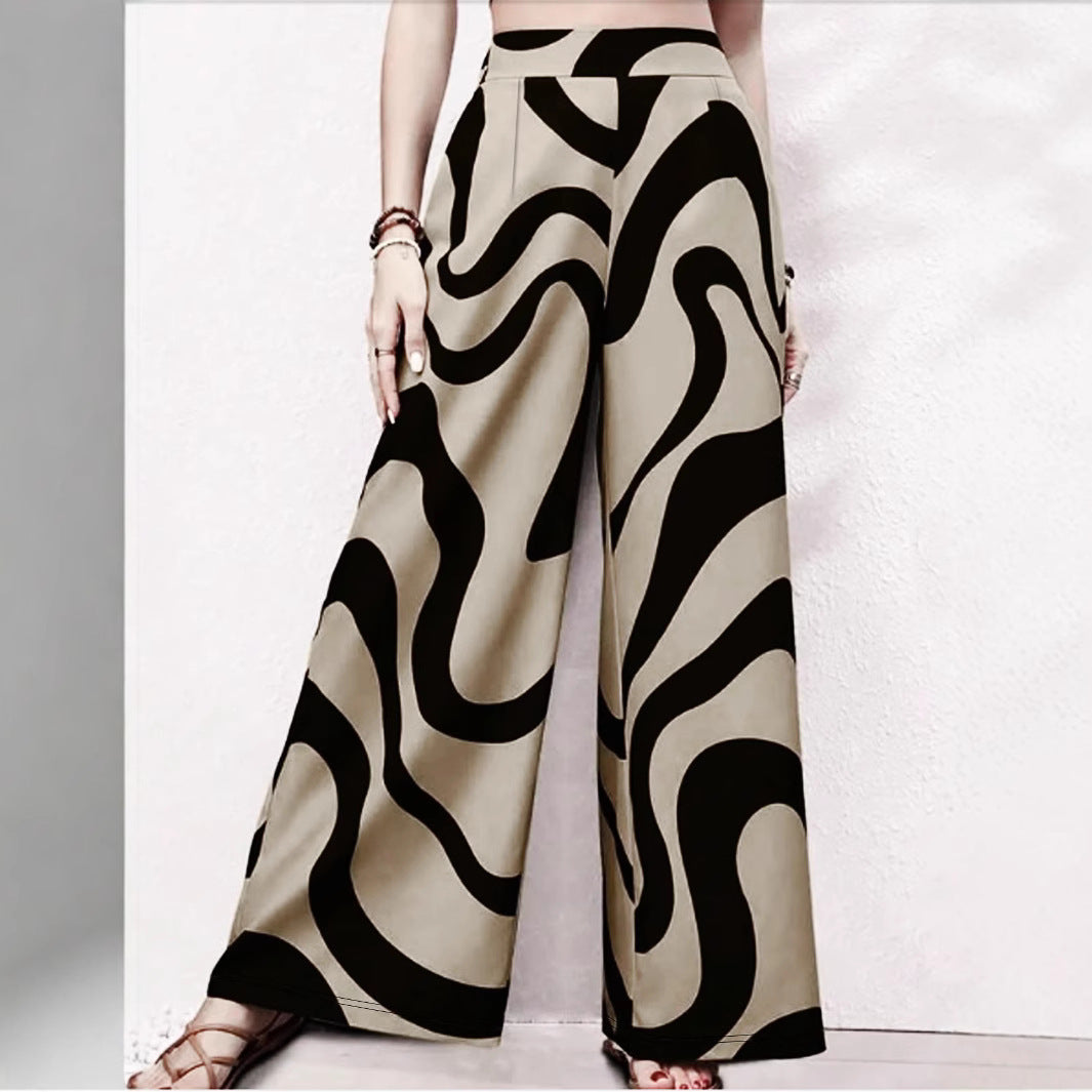 Voidsy Abstract Swirl Flowy Pants
