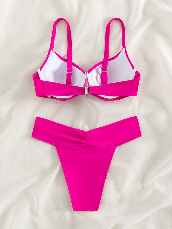 Bikini Voidsy Solid Color Swimsuit