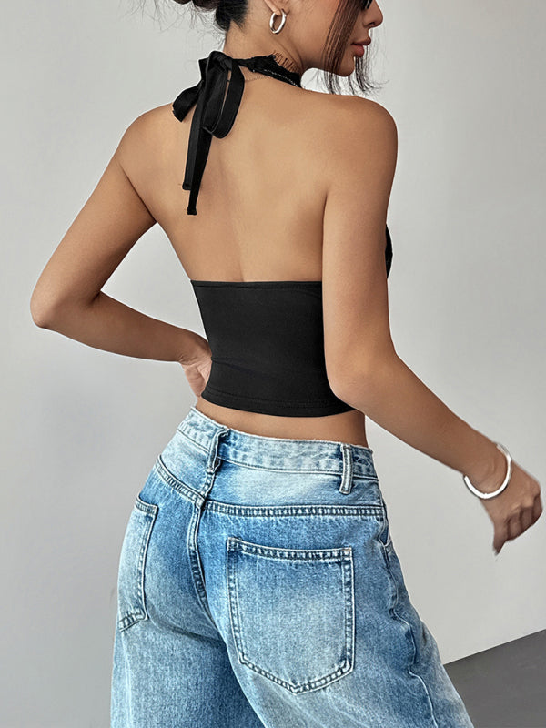 Hot Girl Party SHalter Vest