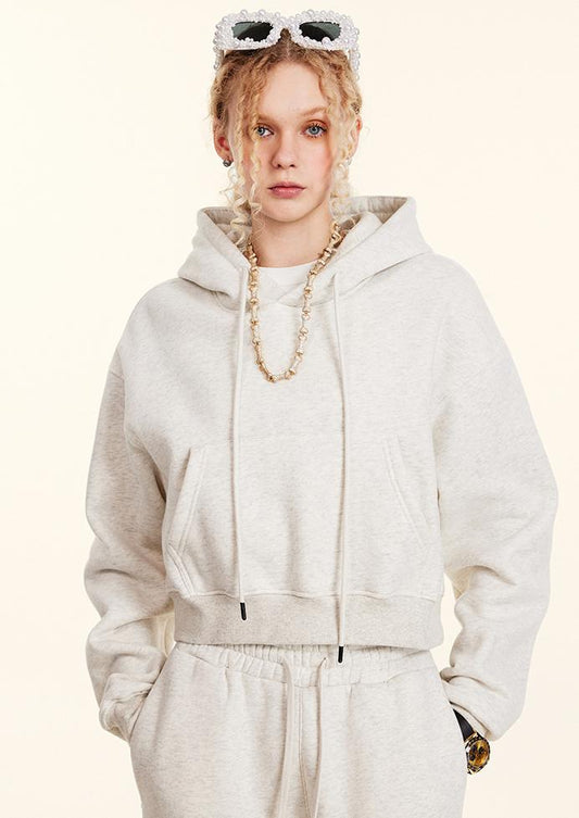 Cozy Gray Basic Hoddie