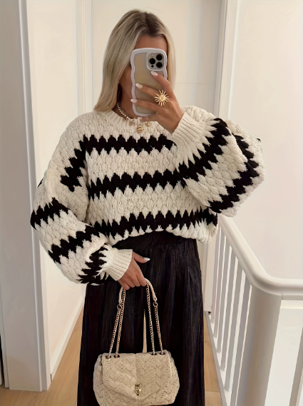Zigzag Knit Vibes