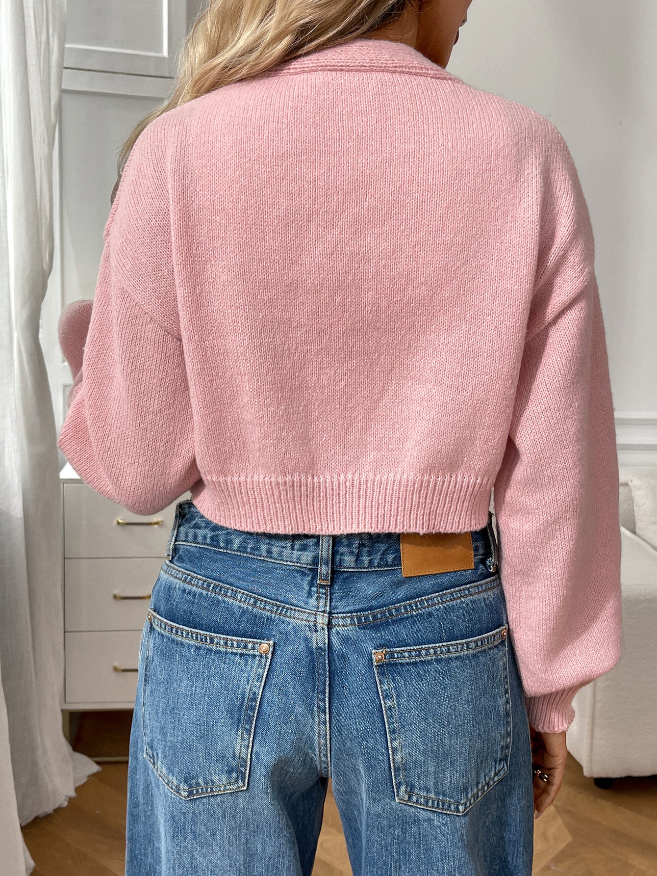 Strawberry Pink Cardigan