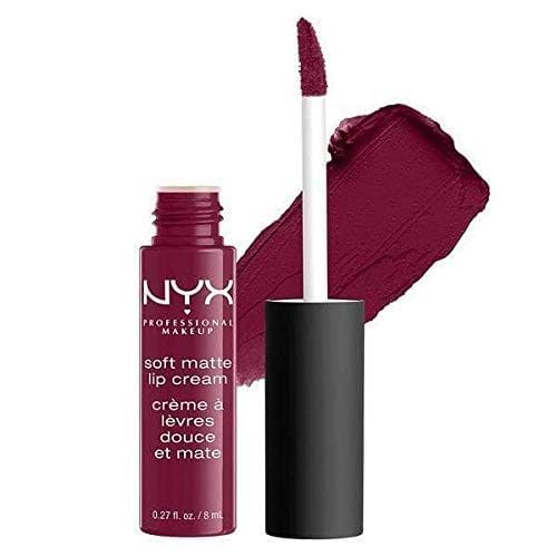 NYX PROFESSIONAL MAKEUP Soft Matte Lip Cream, Lightweight Liquid Lipstick - Berlin (Medium Warm Brown)