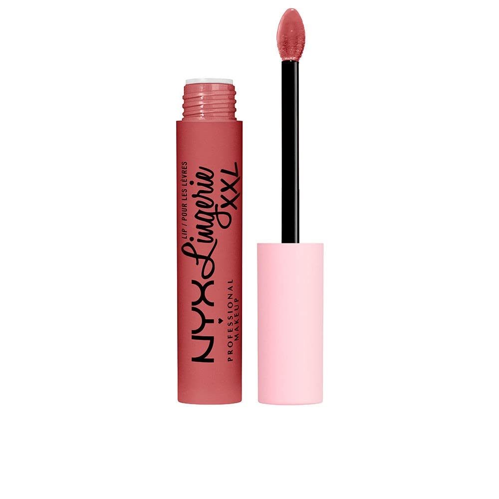 NYX PROFESSIONAL MAKEUP Lip Lingerie XXL Matte Liquid Lipstick - Undress'd (Pink Nude)