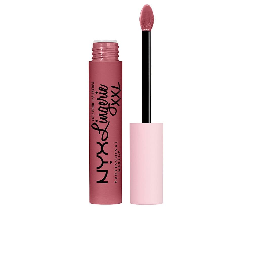 NYX PROFESSIONAL MAKEUP Lip Lingerie XXL Matte Liquid Lipstick - Undress'd (Pink Nude)
