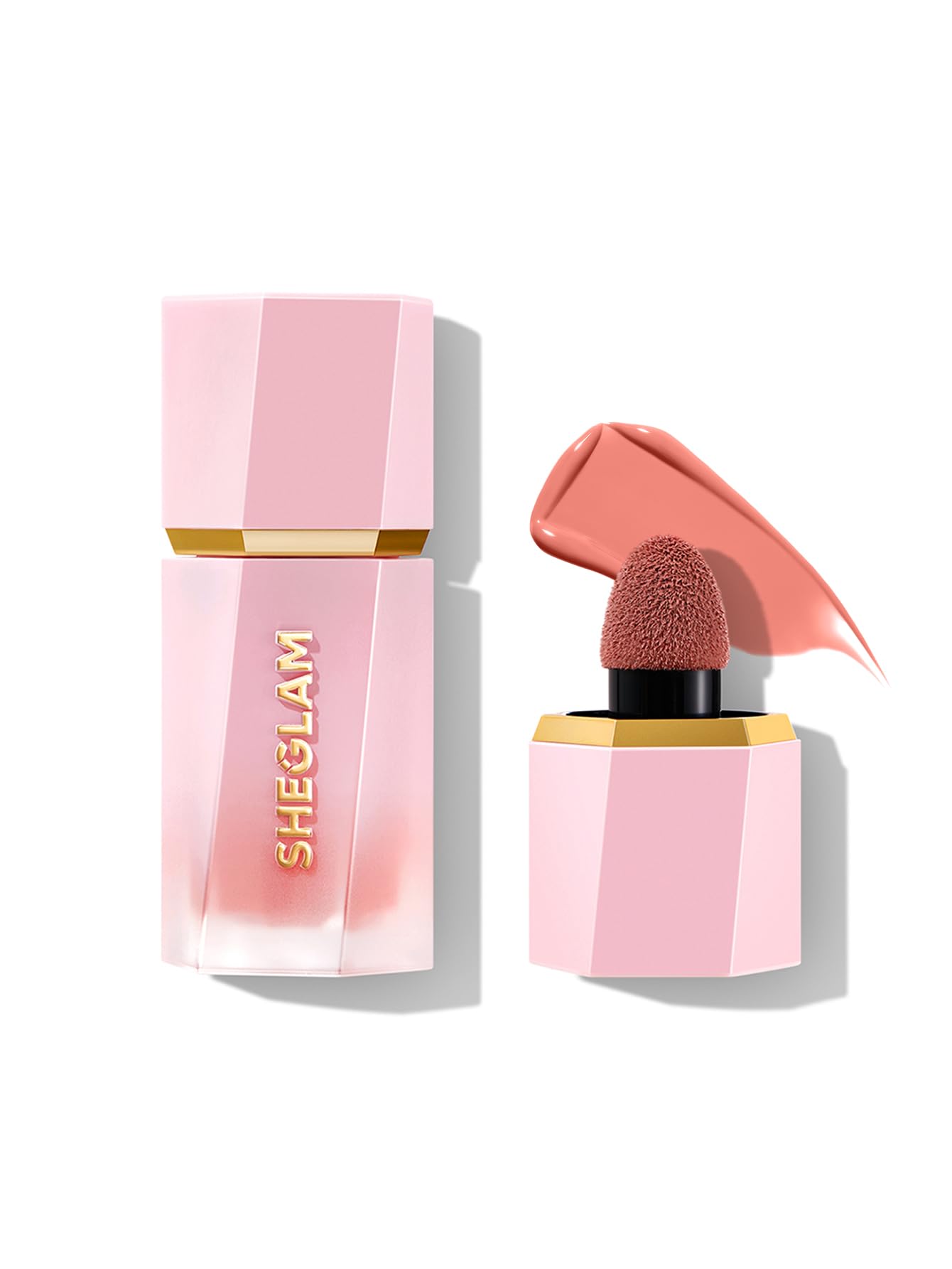SHEGLAM Color Bloom Liquid Blush Makeup for Cheeks Matte Finish - Love Cake