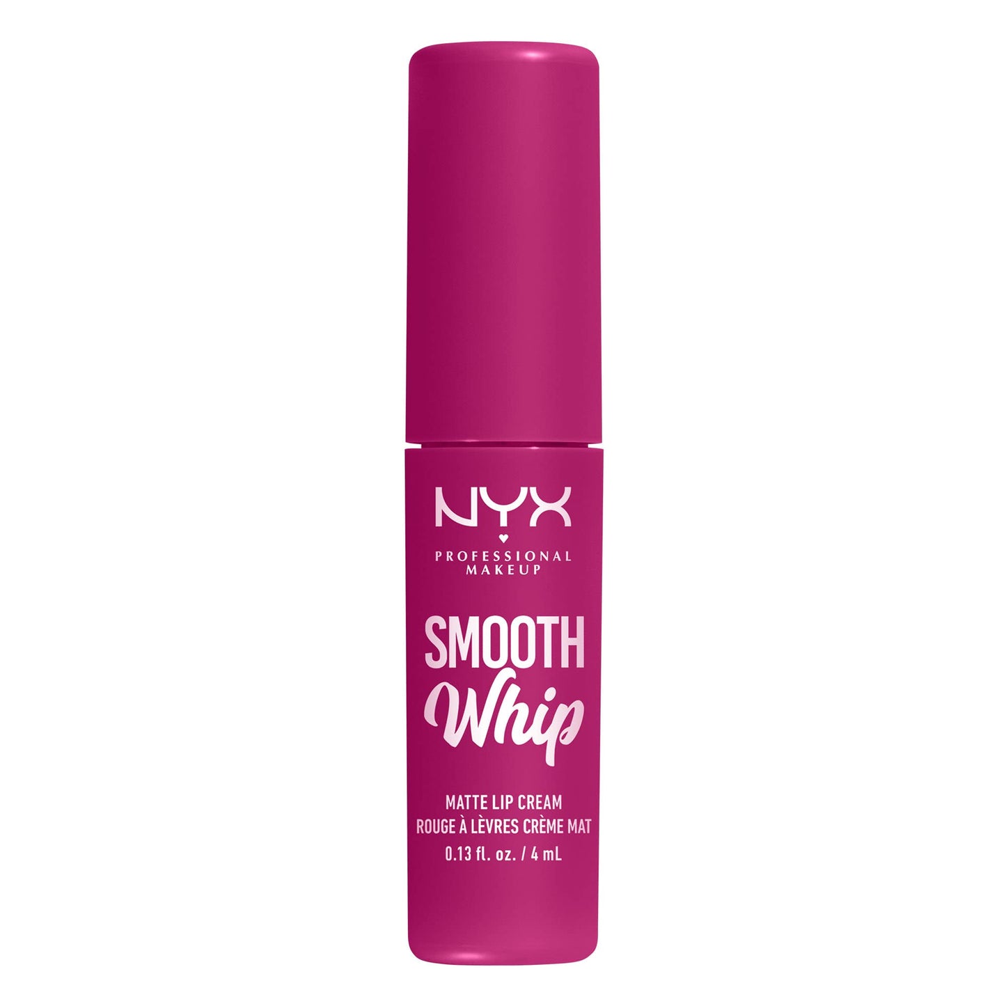NYX PROFESSIONAL MAKEUP Smooth Whip Matte Lip Cream, Long Lasting, Moisturizing, Vegan Liquid Lipstick - Chocolate Mousse (Deep Red Brown)