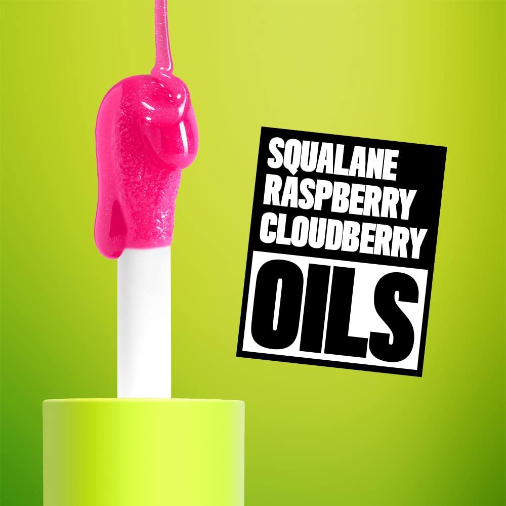 NYX PROFESSIONAL MAKEUP Fat Oil Lip Drip, Moisturizing Lip Oil Gloss, Vegan Tinted Formula, Up to 12 HR Hydration - Missed Call (Sheer Pink)