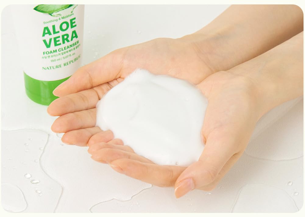 Nature Republic Vitapair C Glow Facial Cleanser - Vitamin Face Wash for Cleaner Skin, Hydrating Facewash for Women, Gentle Natural Cleanser, Daily Makeup Remover, Nighttime Foaming, 150ml / 5.07 fl oz