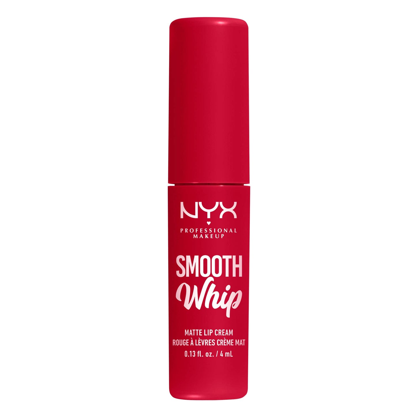 NYX PROFESSIONAL MAKEUP Smooth Whip Matte Lip Cream, Long Lasting, Moisturizing, Vegan Liquid Lipstick - Chocolate Mousse (Deep Red Brown)