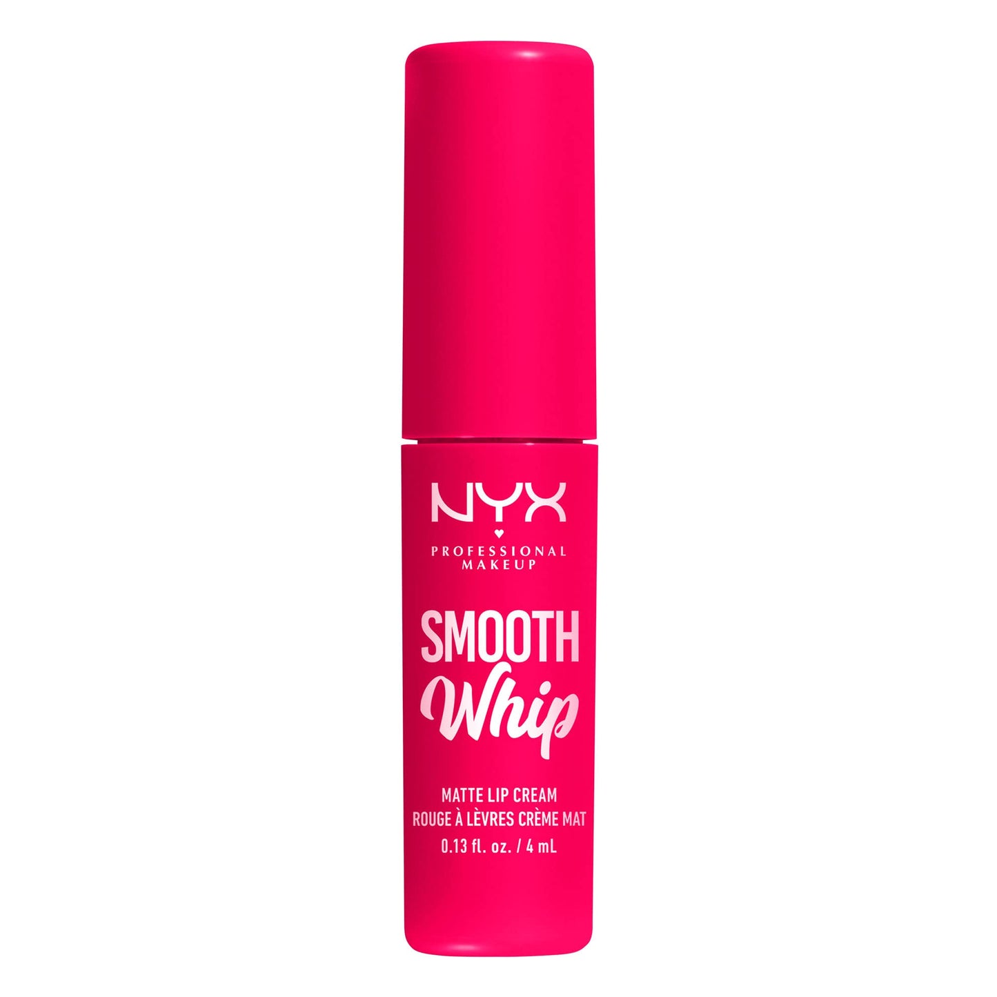 NYX PROFESSIONAL MAKEUP Smooth Whip Matte Lip Cream, Long Lasting, Moisturizing, Vegan Liquid Lipstick - Chocolate Mousse (Deep Red Brown)
