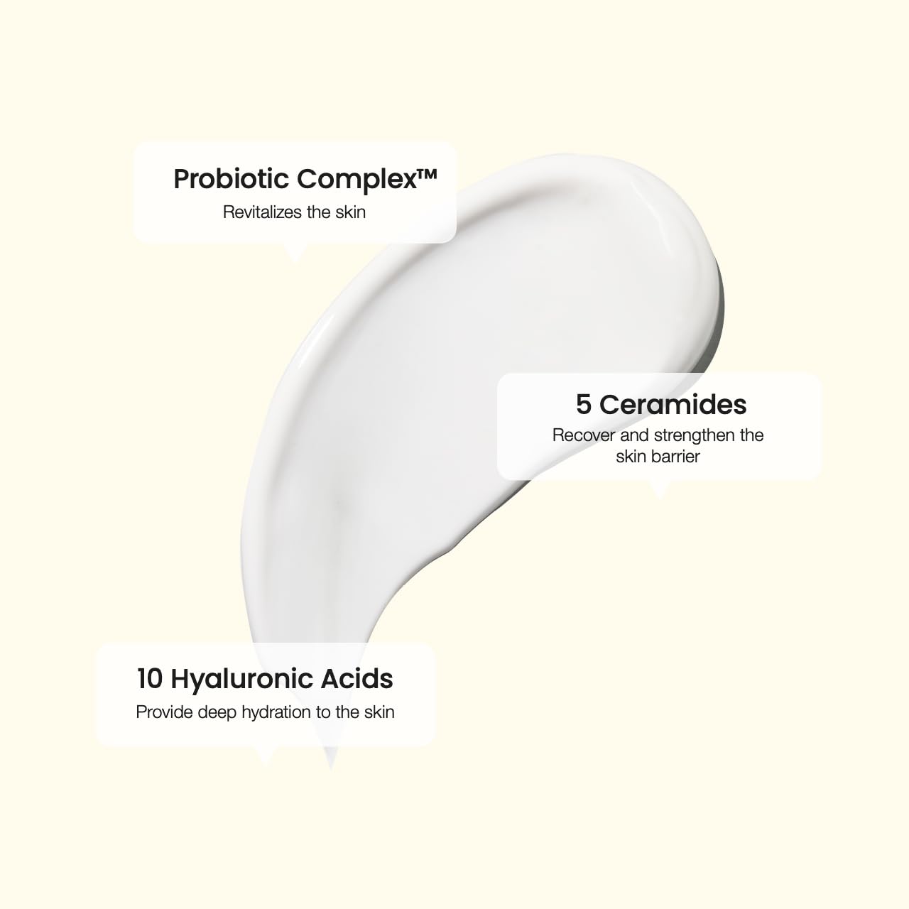 Biodance Skin-Glow Essence Cream, Moisturizing, Anti-Aging, Hyaluronic Acid & Ceramide Facial Moisturizer | 1.69 fl.oz, 50ml