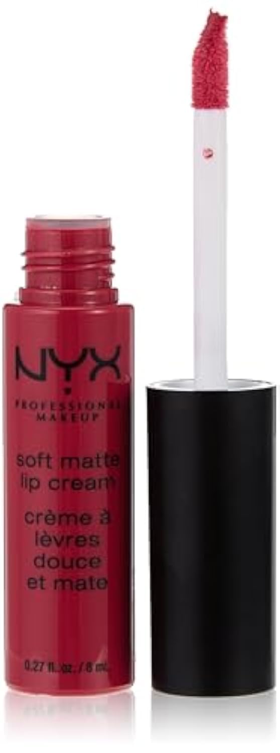 NYX PROFESSIONAL MAKEUP Soft Matte Lip Cream, Lightweight Liquid Lipstick - Berlin (Medium Warm Brown)