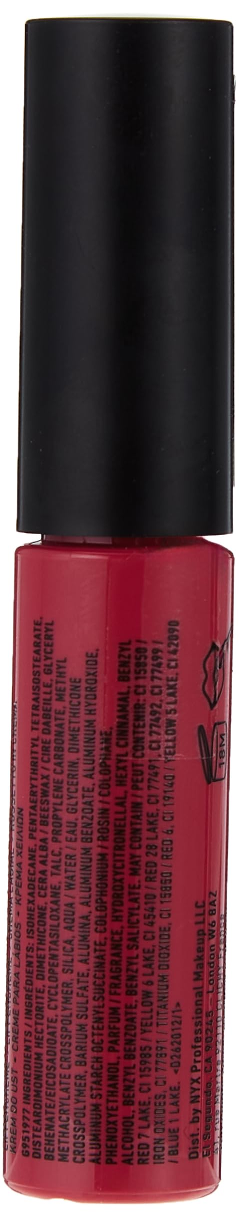 NYX PROFESSIONAL MAKEUP Soft Matte Lip Cream, Lightweight Liquid Lipstick - Berlin (Medium Warm Brown)