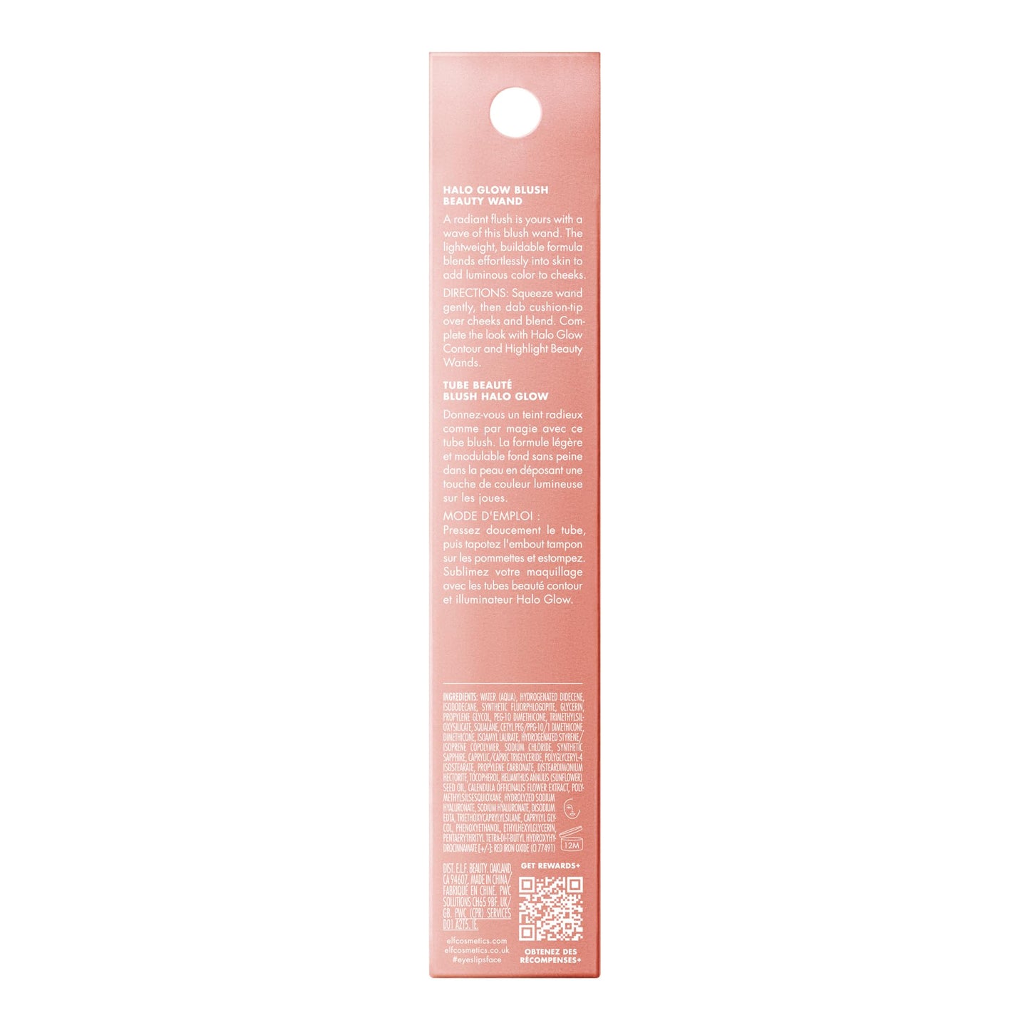 e.l.f. Halo Glow Blush Beauty Wand, Liquid Blush Wand For Radiant, Flushed Cheeks, Infused With Squalane, Vegan & Cruelty-free, Berry Radiant
