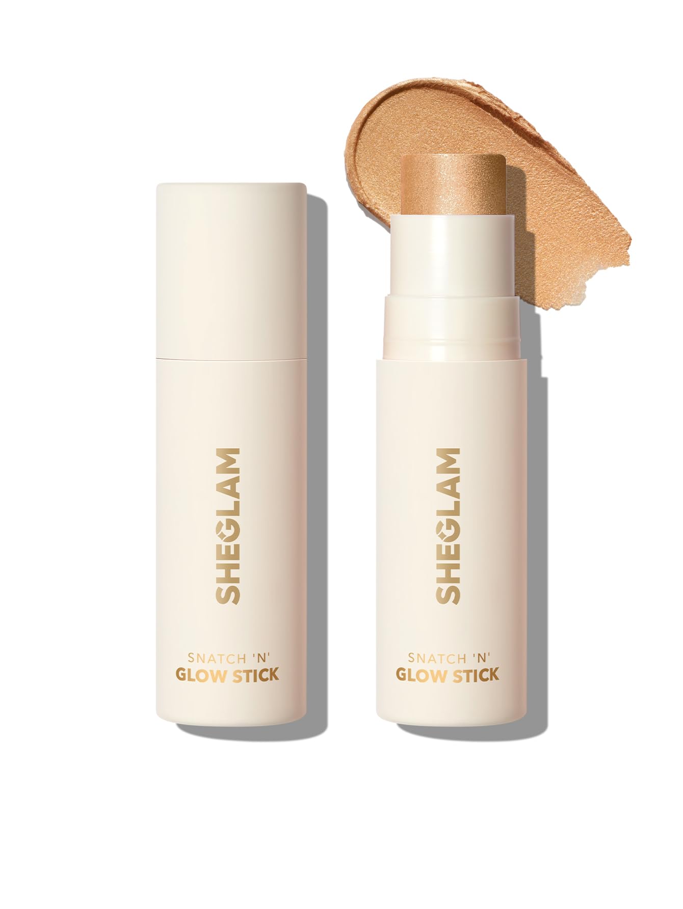 SHEGLAM Cream Highlighter Stick Long Lasting Brightening Non-Caking Highlighter Makeup - Vanilla Frost