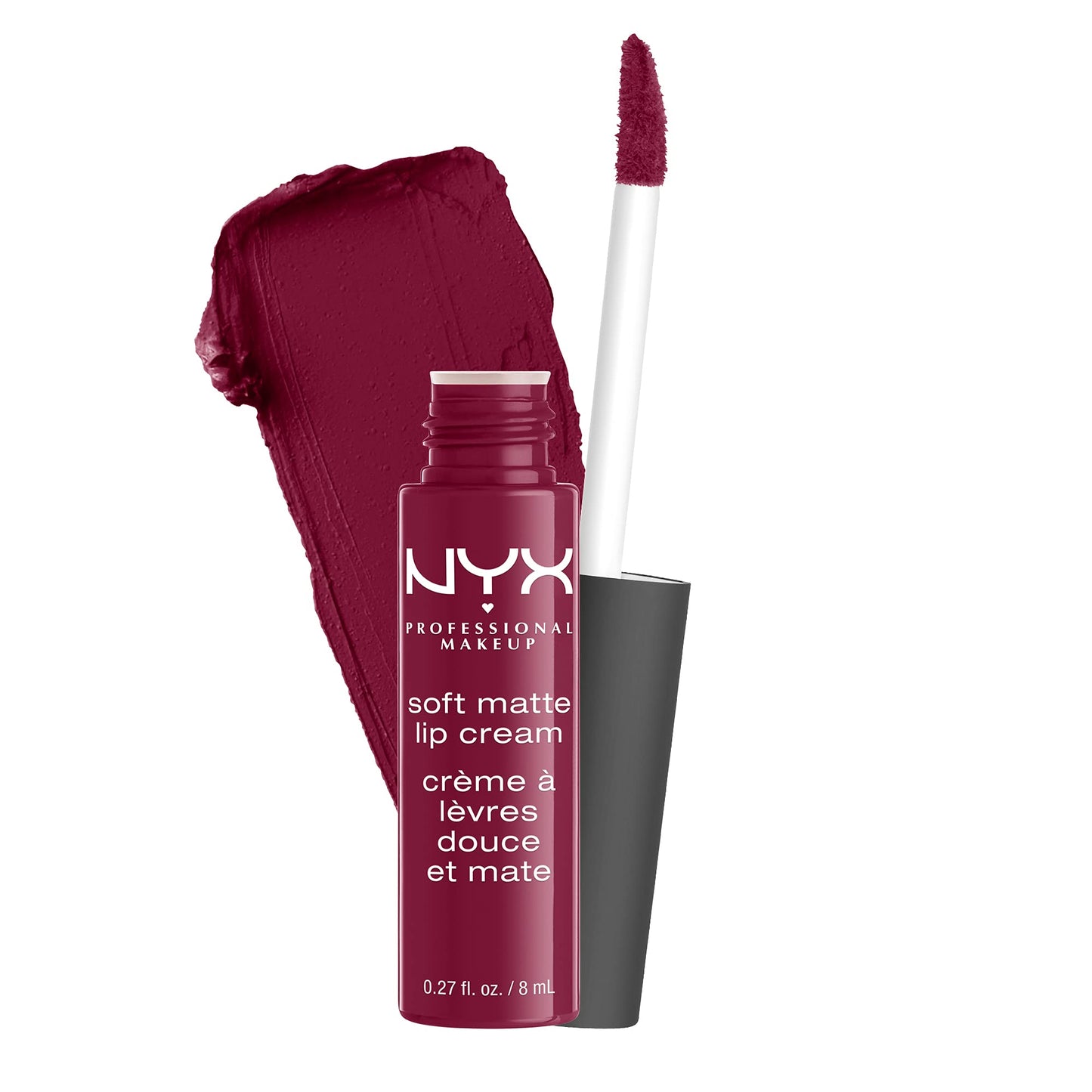 NYX PROFESSIONAL MAKEUP Soft Matte Lip Cream, Lightweight Liquid Lipstick - Berlin (Medium Warm Brown)