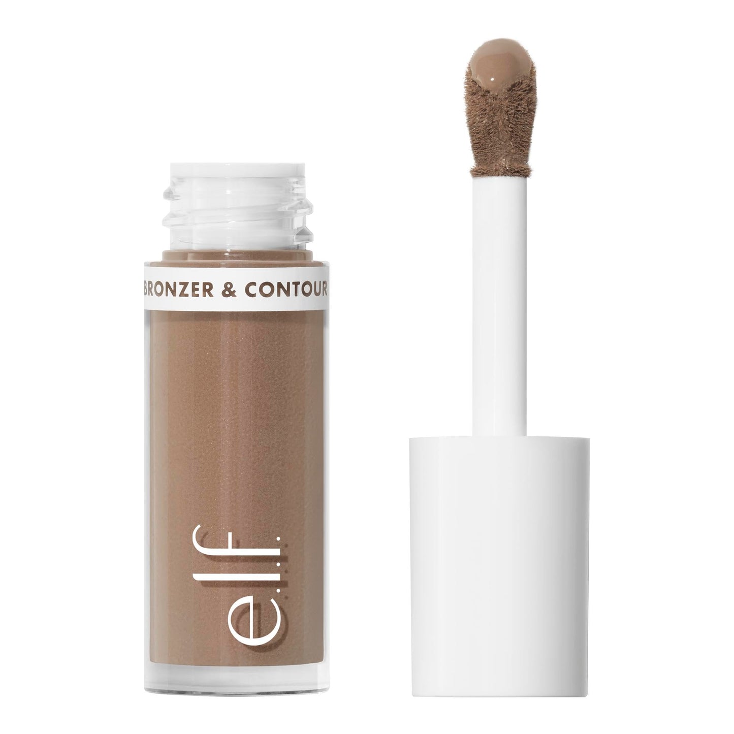 e.l.f. Camo Liquid Bronzer & Contour, Silky Highly Pigmented Formula, Creates a Long-Lasting Bronzed Glow & Natural Look, Vegan & Cruelty-Free, 3 Light