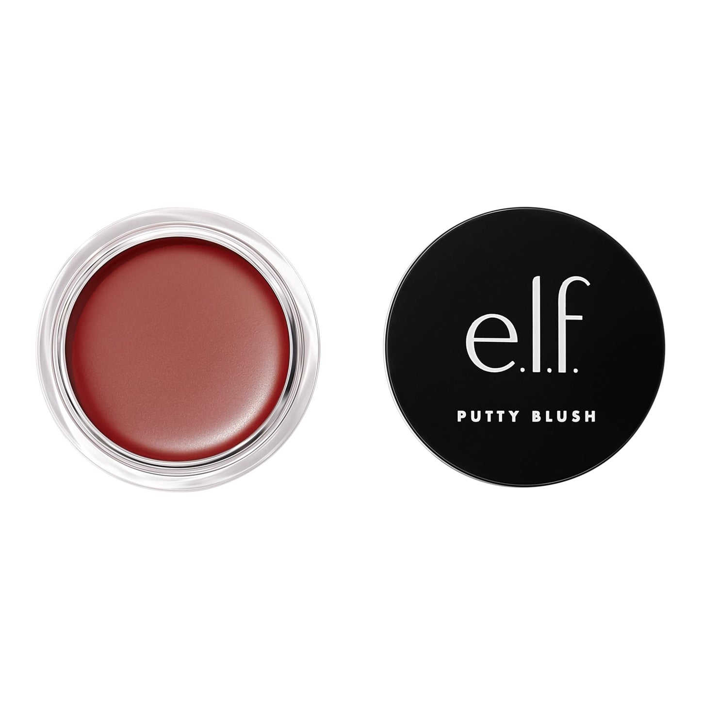 e.l.f. Putty Blush, Creamy & Ultra Pigmented Formula, Infused with Argan Oil & Vitamin E, Tahiti, 0.35 Oz (10g)