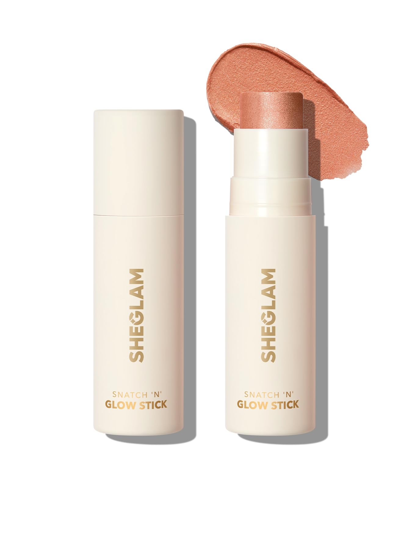 SHEGLAM Cream Highlighter Stick Long Lasting Brightening Non-Caking Highlighter Makeup - Vanilla Frost
