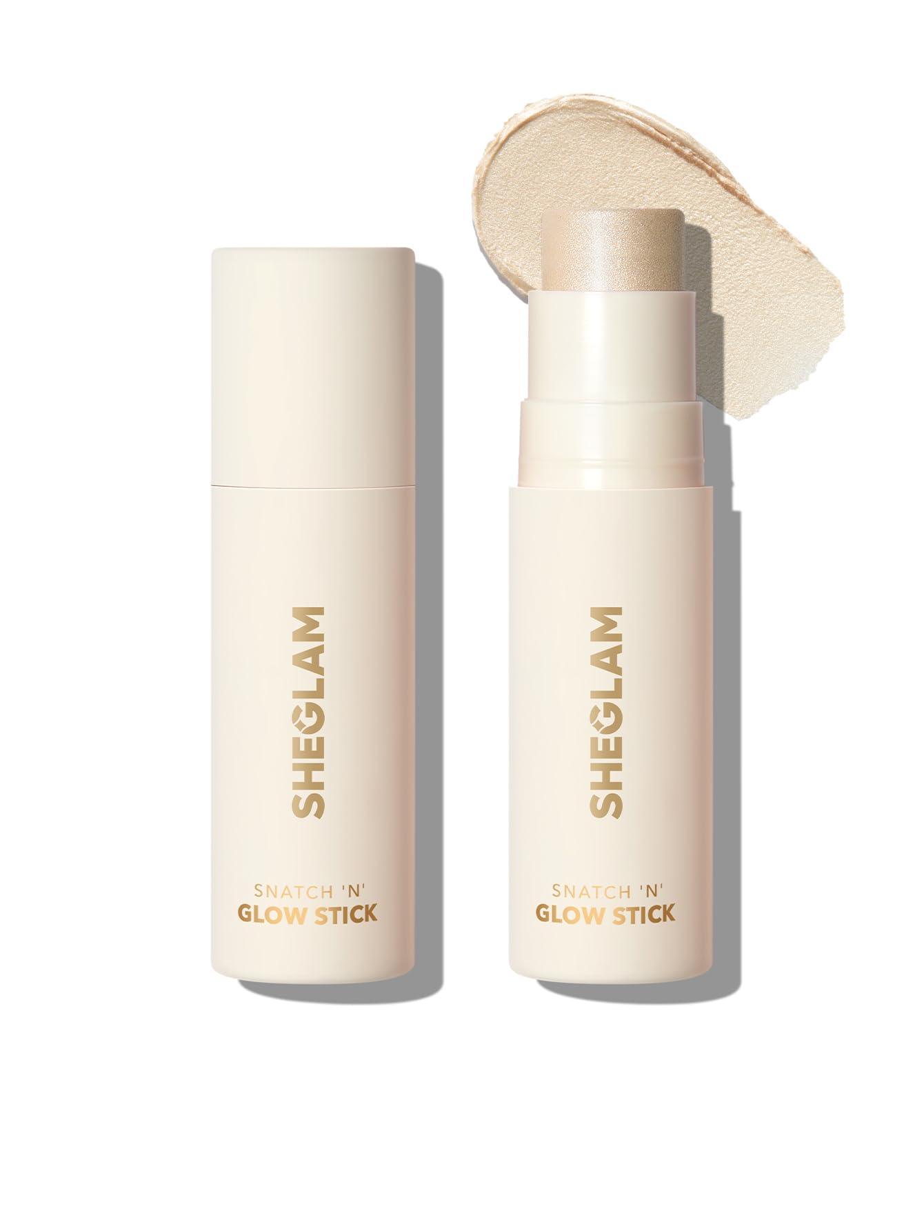 SHEGLAM Cream Highlighter Stick Long Lasting Brightening Non-Caking Highlighter Makeup - Vanilla Frost