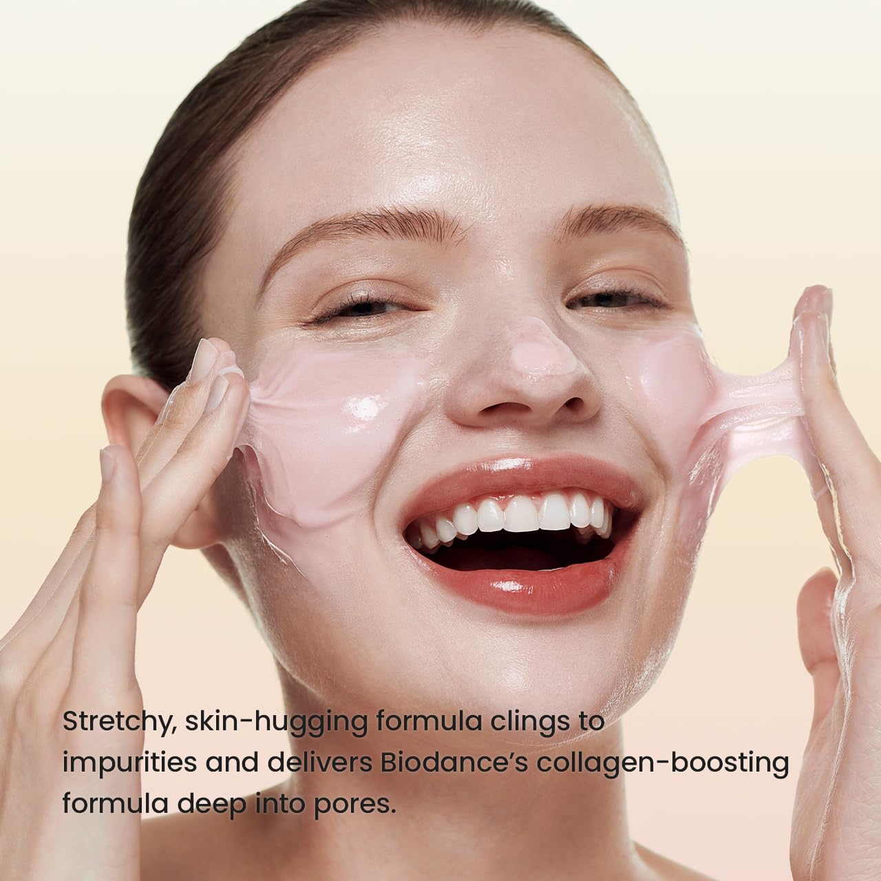 BIODANCE Collagen Mask To Foam Cleanser, Face Wash for Women, 2-in-1 Pore Mask and Hydrating Foaming Facial Cleanser for Sensitive Skin, Oily Skin, 5.07 fl. oz. (150 ml)