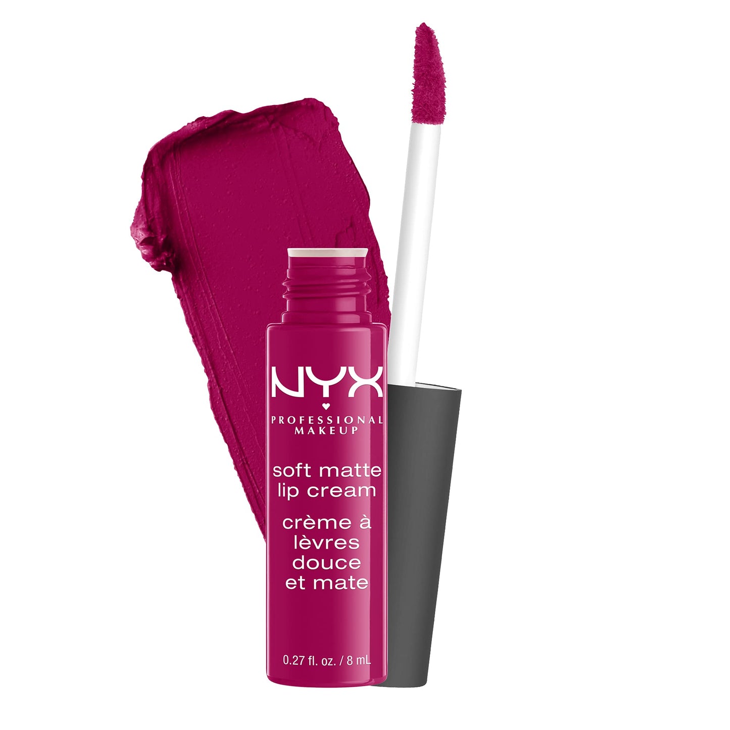 NYX PROFESSIONAL MAKEUP Soft Matte Lip Cream, Lightweight Liquid Lipstick - Berlin (Medium Warm Brown)
