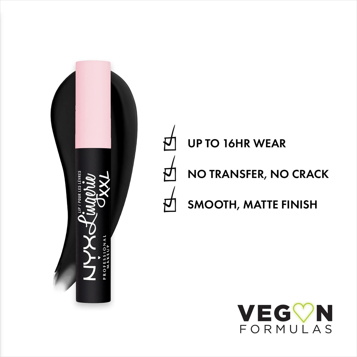 NYX PROFESSIONAL MAKEUP Lip Lingerie XXL Matte Liquid Lipstick - Undress'd (Pink Nude)