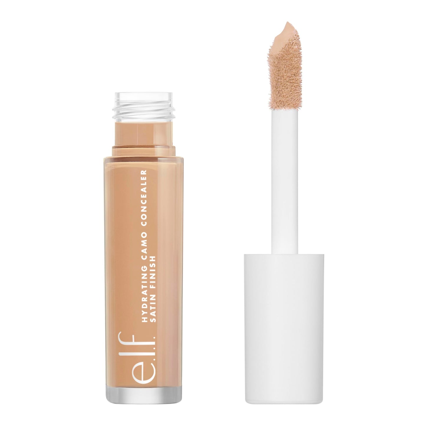 e.l.f. Hydrating Camo Concealer, Covers Blemishes & Under-Eye Circles, Full-Coverage & Delivers A Satin Finish, Vegan & Cruelty-Free, Fair Warm
