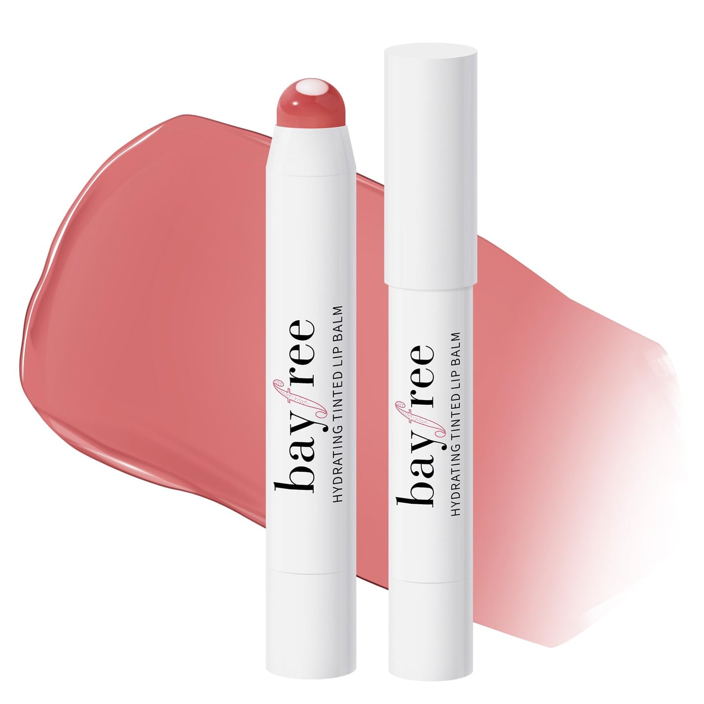 Tinted Lip Balm Plumper, Glossy, Pump Lips, Lightweight, Moisturize & Tint with Jojoba Seed Oil, Vegan Lipbalm Lip Care, Garden