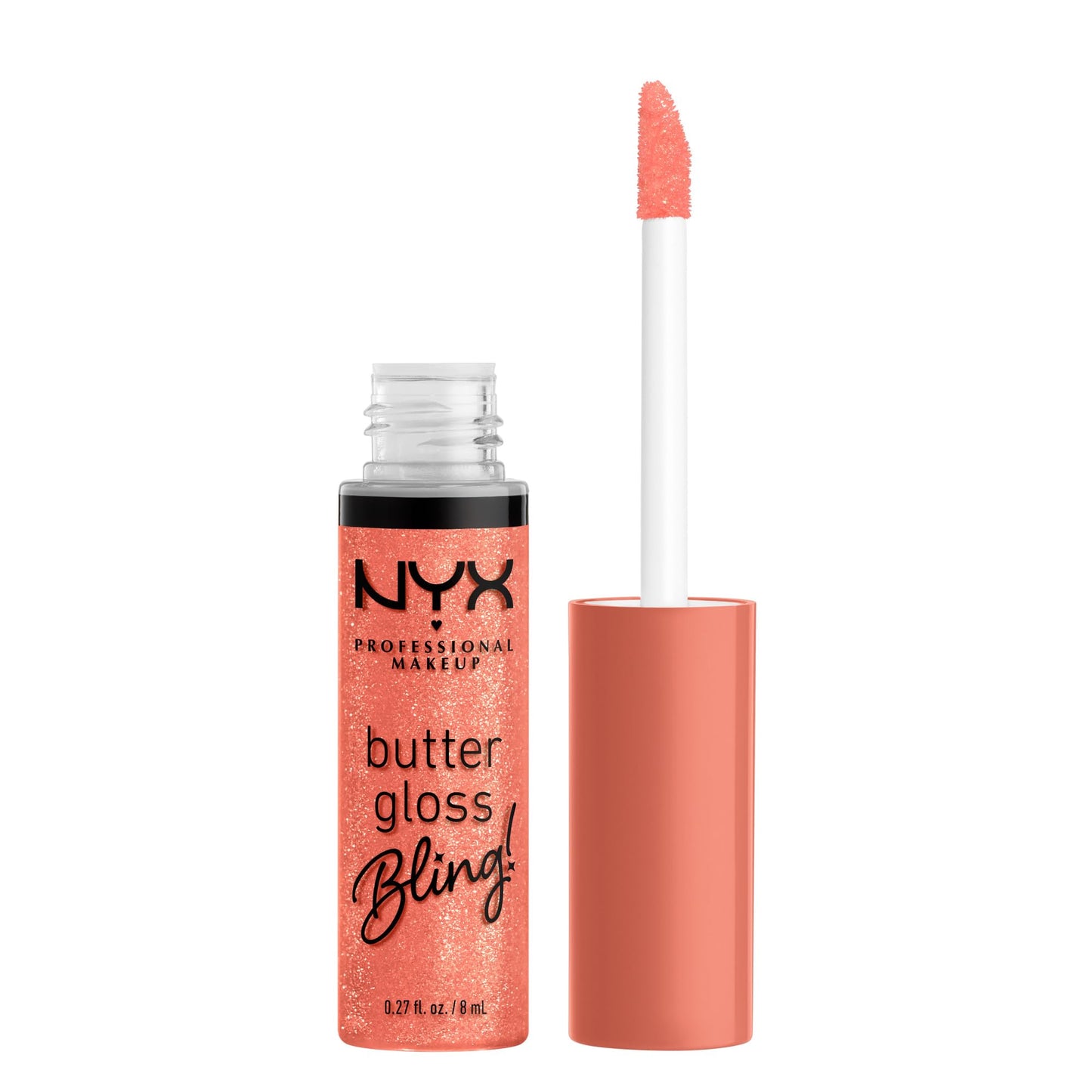 NYX PROFESSIONAL MAKEUP Butter Gloss, Non-Sticky Lip Gloss - Pack Of 3 (Angel Food Cake, Creme Brulee, Madeleine)