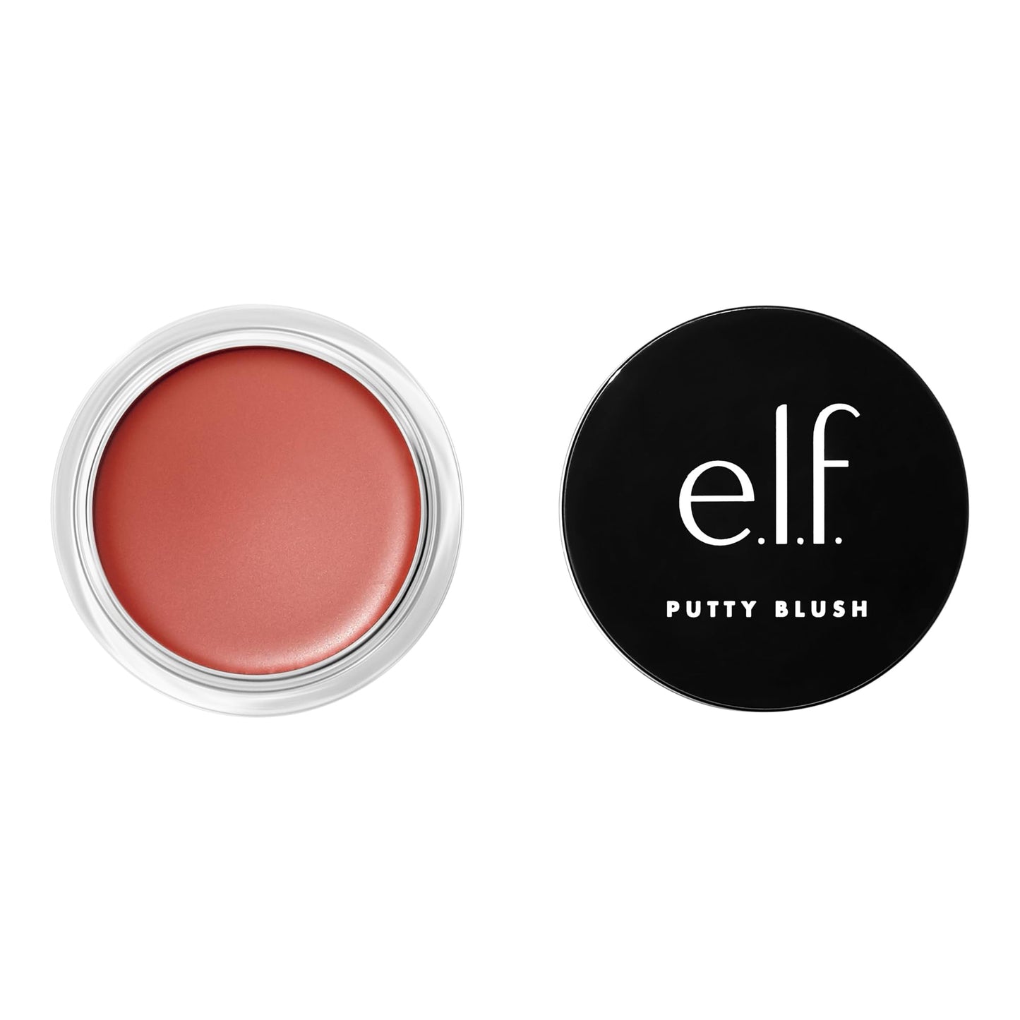 e.l.f. Putty Blush, Creamy & Ultra Pigmented Formula, Infused with Argan Oil & Vitamin E, Tahiti, 0.35 Oz (10g)
