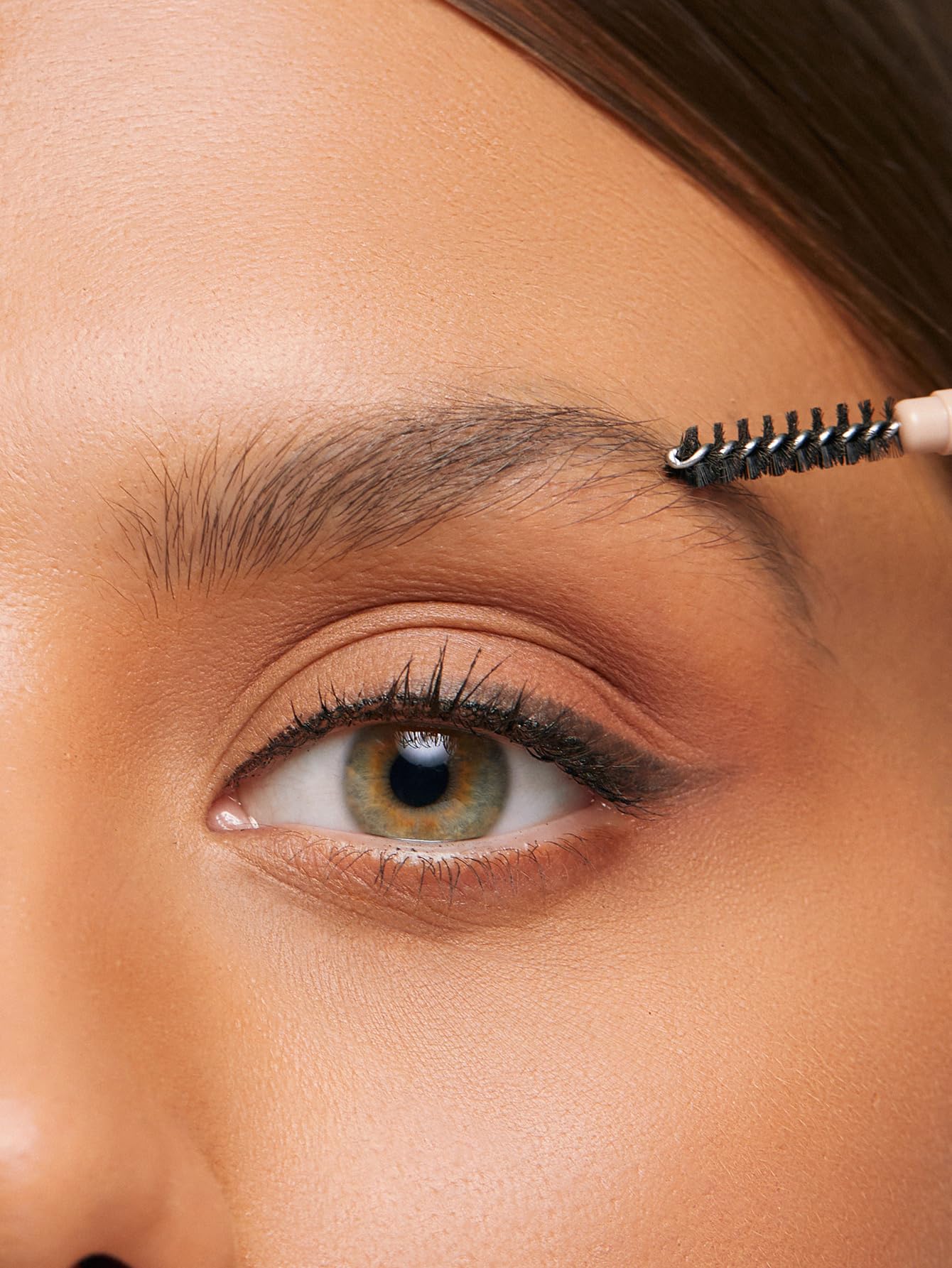 SHEGLAM Insta-Fill Eyebrow Pencil Long Lasting Non-Sticky Sweatproof Matte Eye Brow Pen Makeup-Dark brown