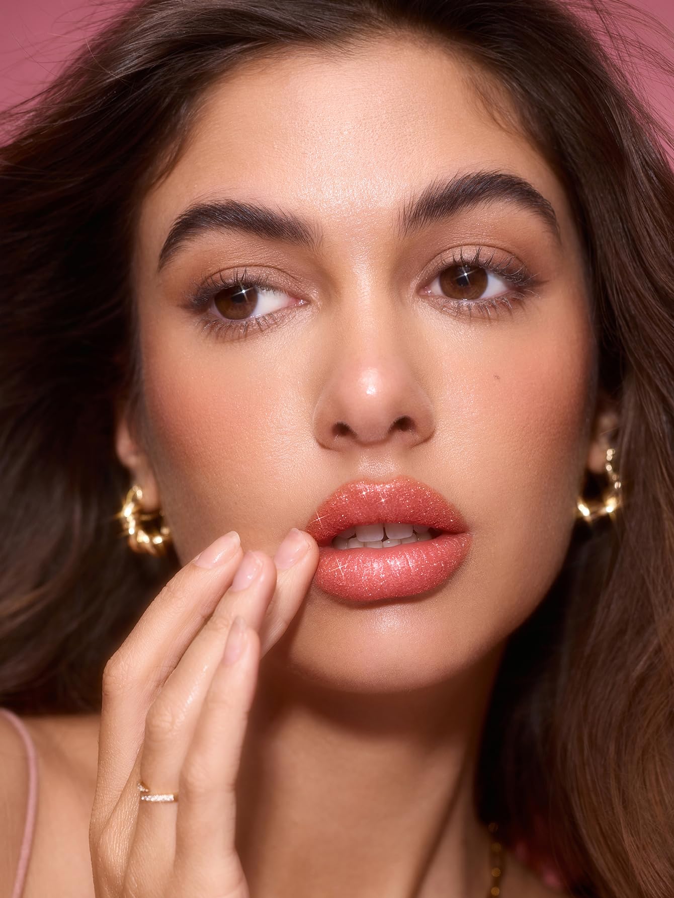 SHEGLAM Lip Dazzler Glitter Kit Long-Lasting Glitter Lip Gloss Sexy Super Stay Non-Sticky Shiny Liquid Kit Lipstick Y2K-Center Stage