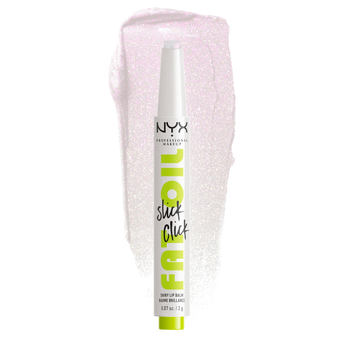 NYX PROFESSIONAL MAKEUP Fat Oil Slick Click, Lightweight, Buildable, Pigmented Vegan Lip Balm - No Filter Needed